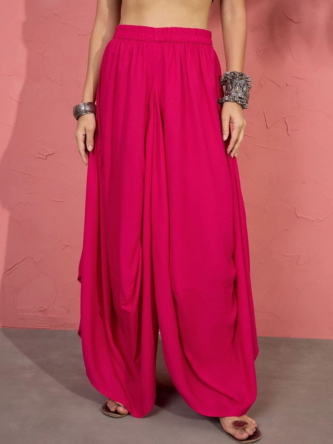 InWeave Women Draped Maxi Flared Skirt - view 1