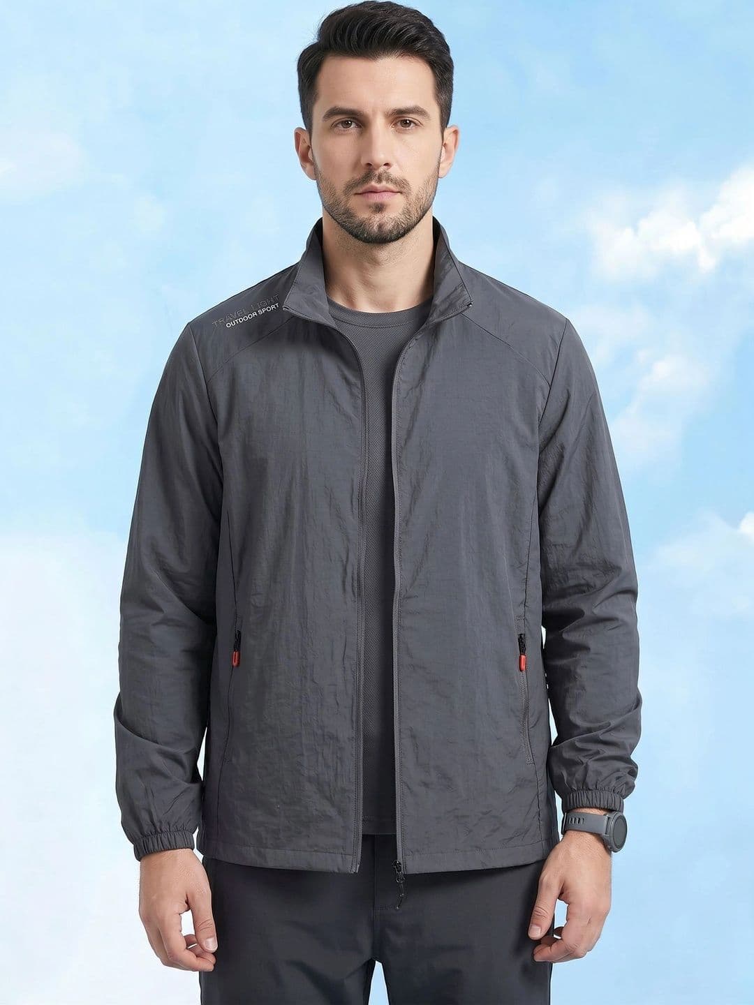 ENRIZZ Men Lightweight Outdoor Sporty Jacket - view 1