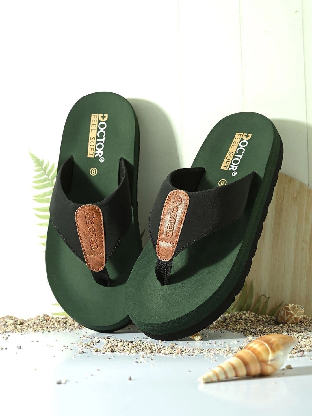 DOCTOR FEEL SOFT Men Thong Flip-Flops - view 1