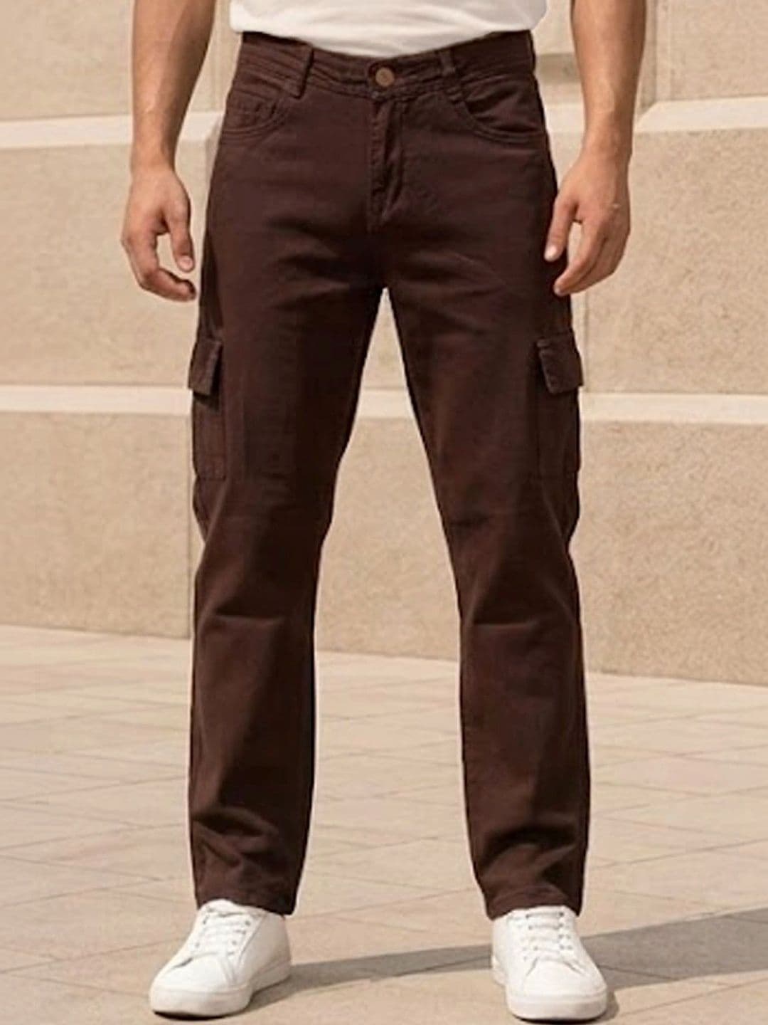 Metronaut Men Classic Relaxed Fit Mid-Rise Stretchable Jeans - view 1