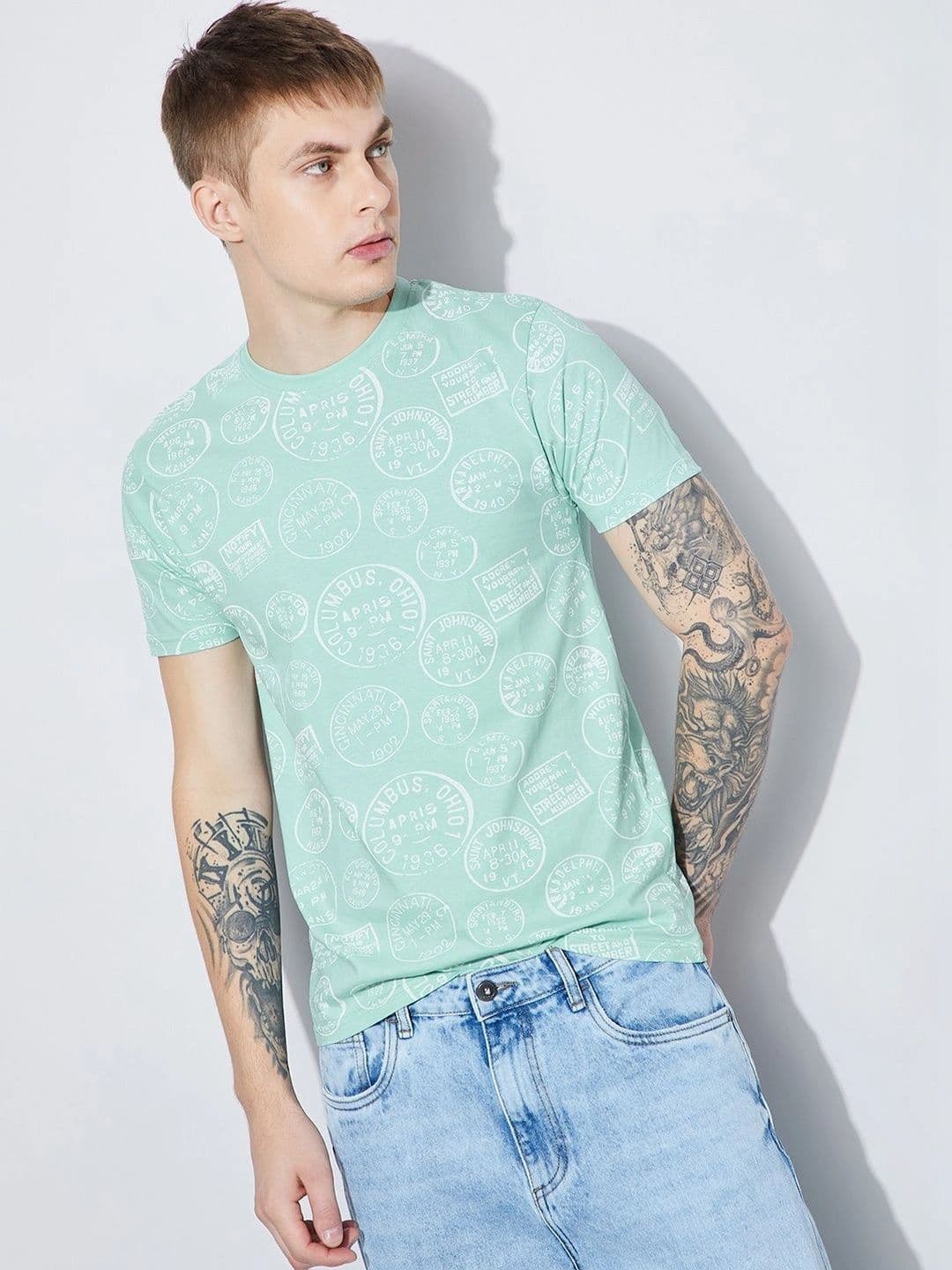 Fame Forever by Lifestyle Men Typography Printed T-shirt - view 1