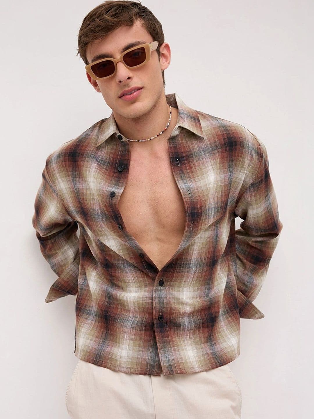 VASTRADO Men Classic Boxy Tartan Checks Checked Casual Shirt - view 1