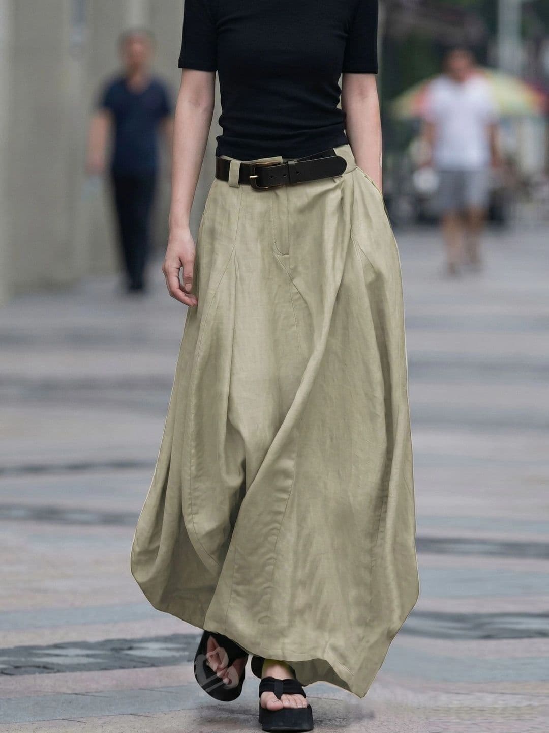 StyleCast x Revolte Women Maxi Flared Skirt - view 1