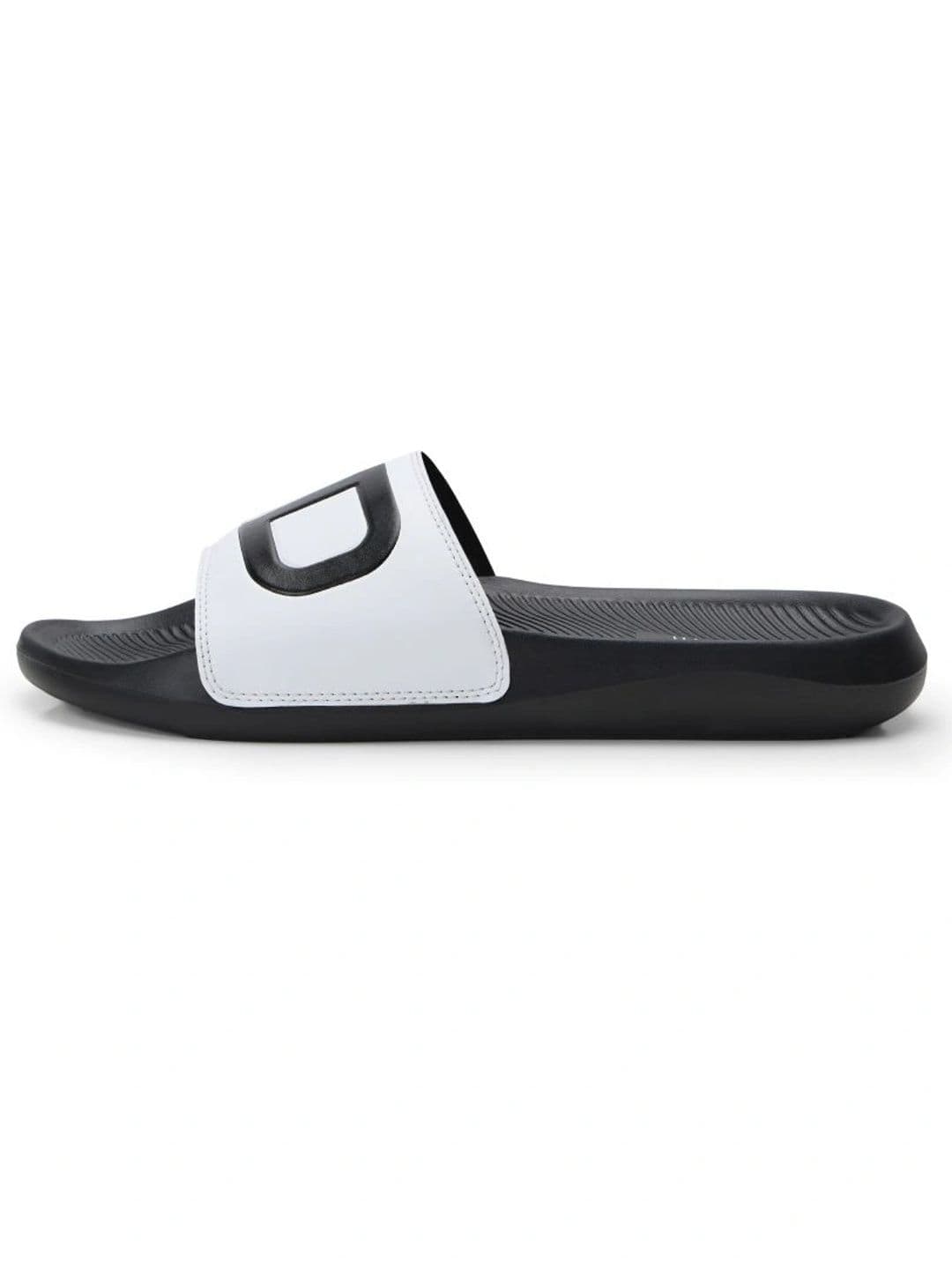 BOLDFIT Men Black Basicslidz Pu Slider Open Sliders - view 1