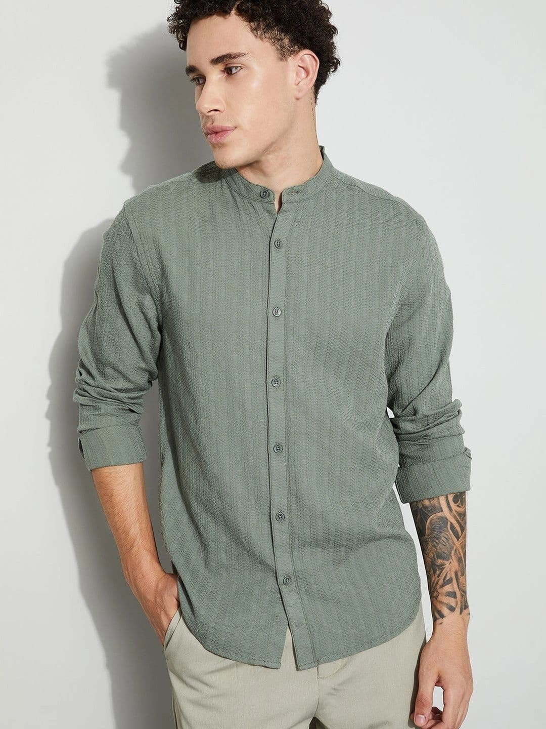 CODE by Lifestyle Men Casual Shirt - view 1