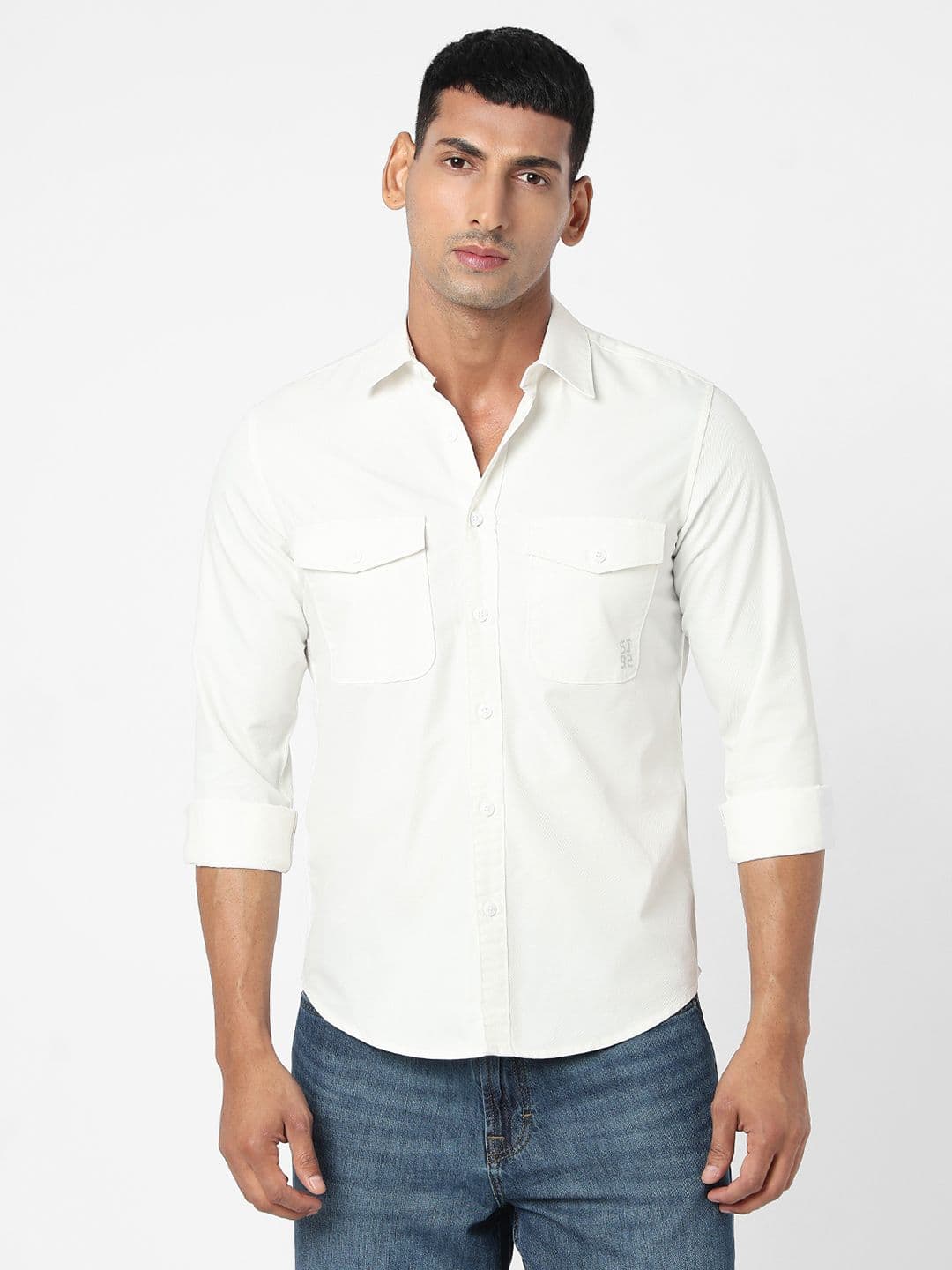 SPYKAR Spread Collar Casual Shirt - view 1