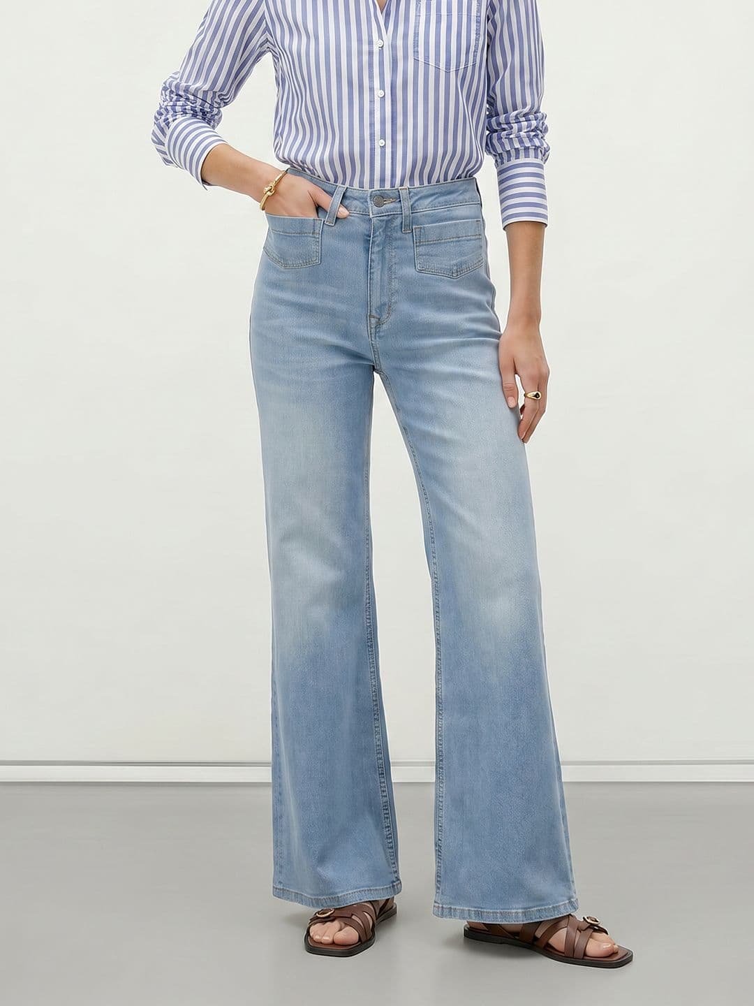 Nautica Women Regular Fit Mid-Rise Jeans - view 1