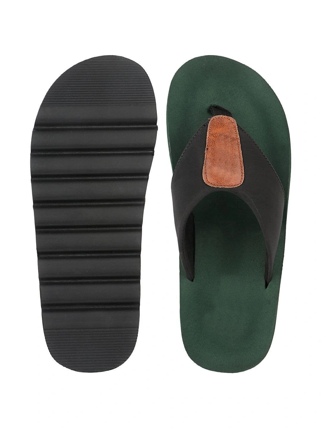Roadster Men Colourblocked Rubber Thong Flip-Flops - view 1