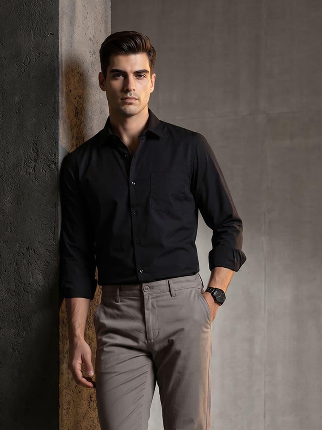 INVICTUS Slim Fit Pure Cotton Formal Shirt - view 1