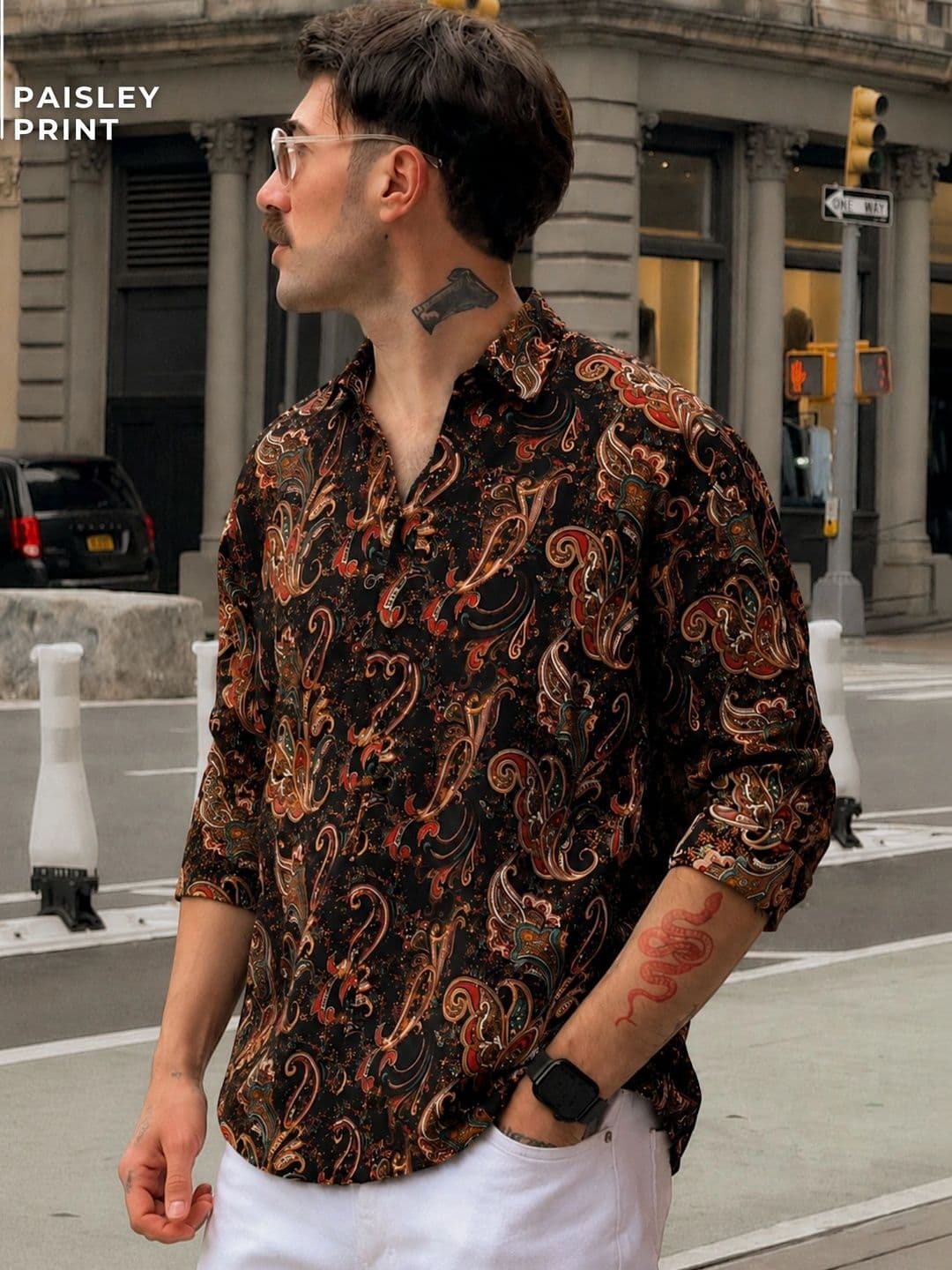 DENNISON Men Comfort Printed Casual Shirt - view 1