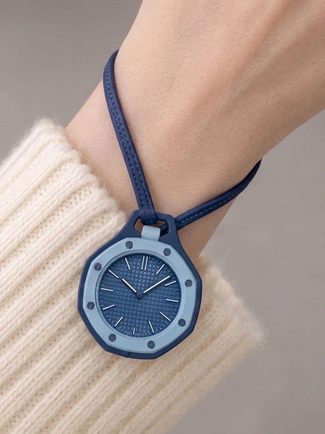 Shocknshop Unisex Dial & Leather Straps Analogue Automatic Watch WCH387SkyBlue - view 1