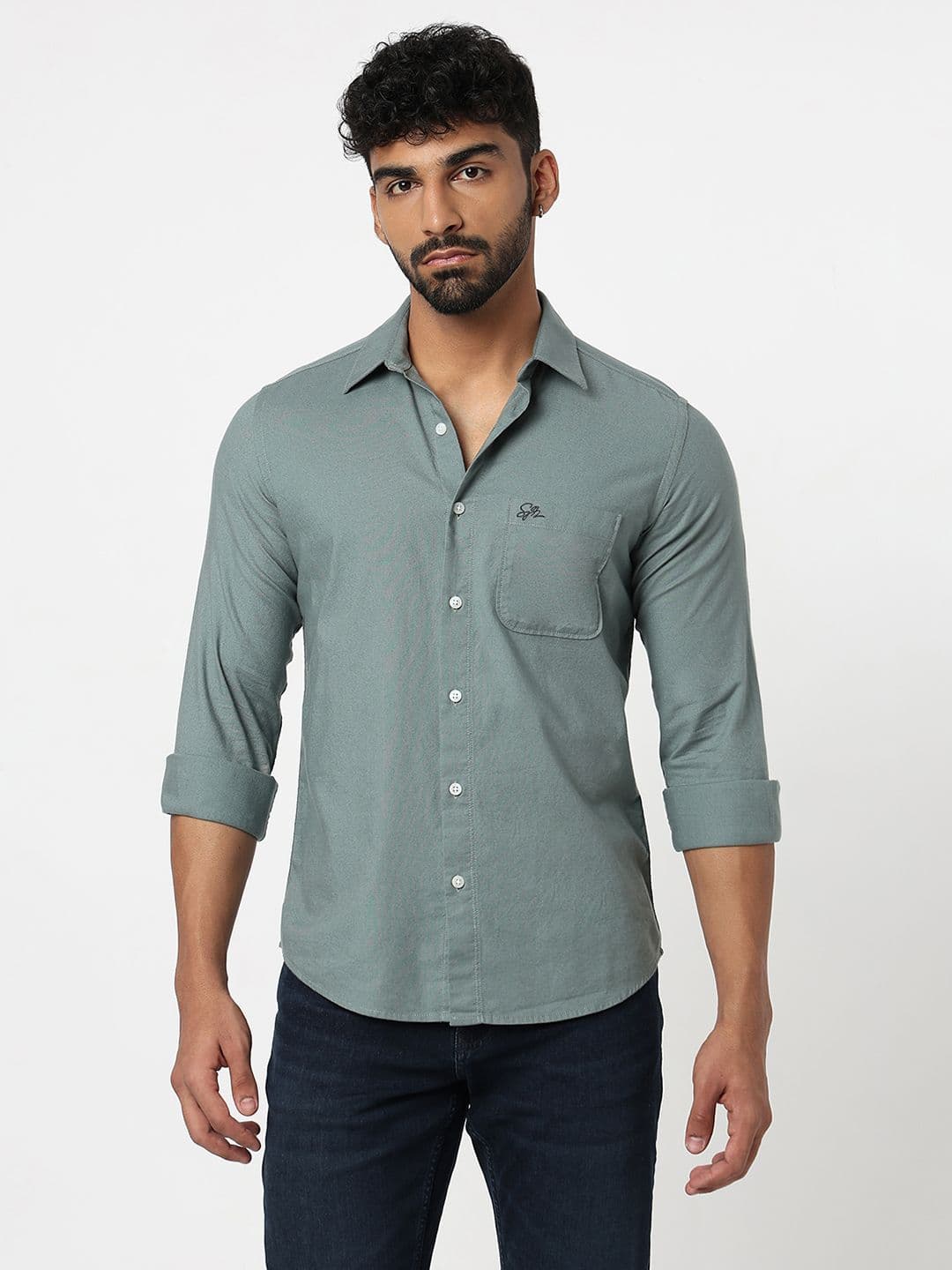 SPYKAR Spread Collar Casual Shirt - view 1