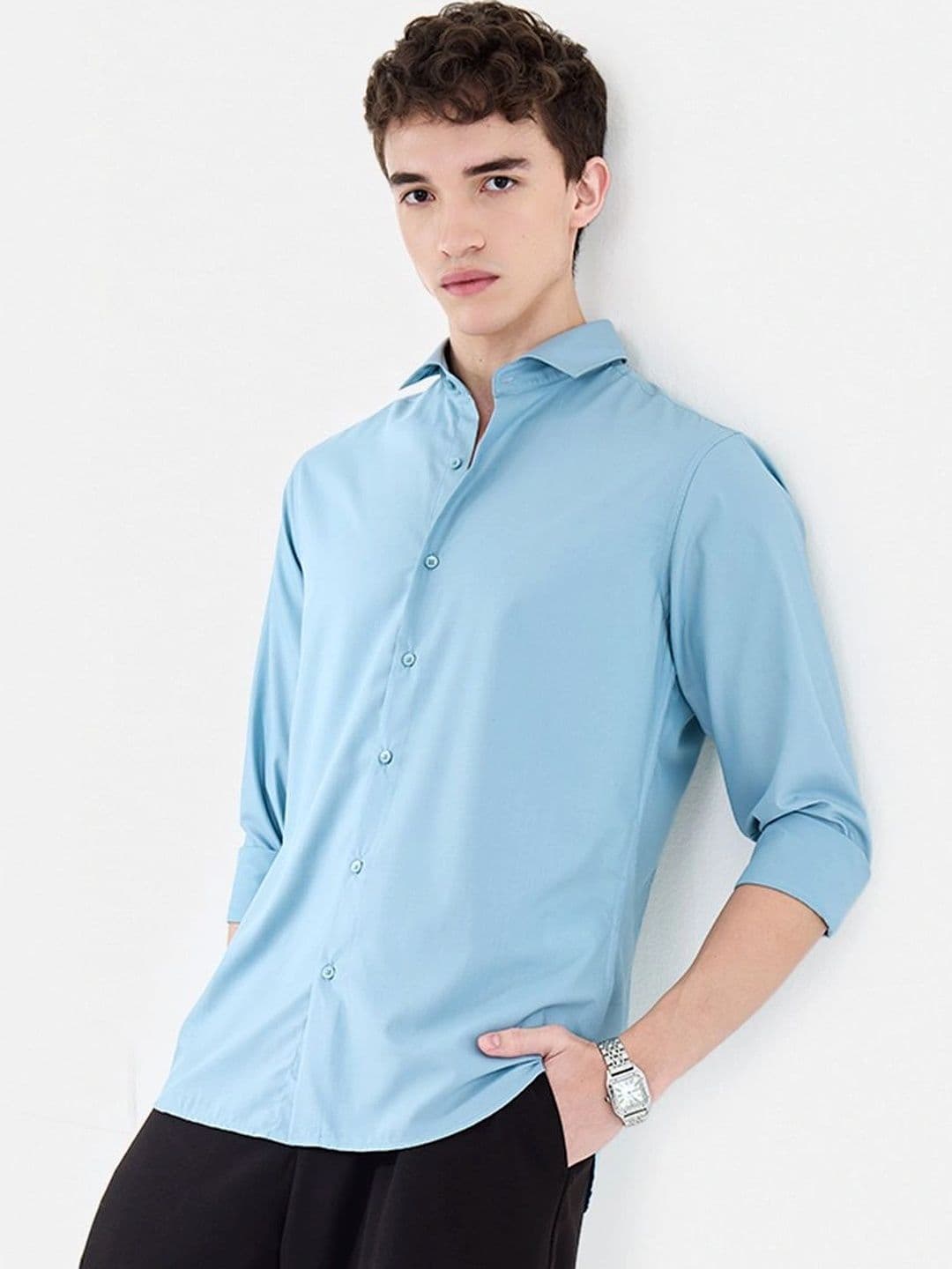 Snitch Men Slim Fit Casual Shirt - view 1