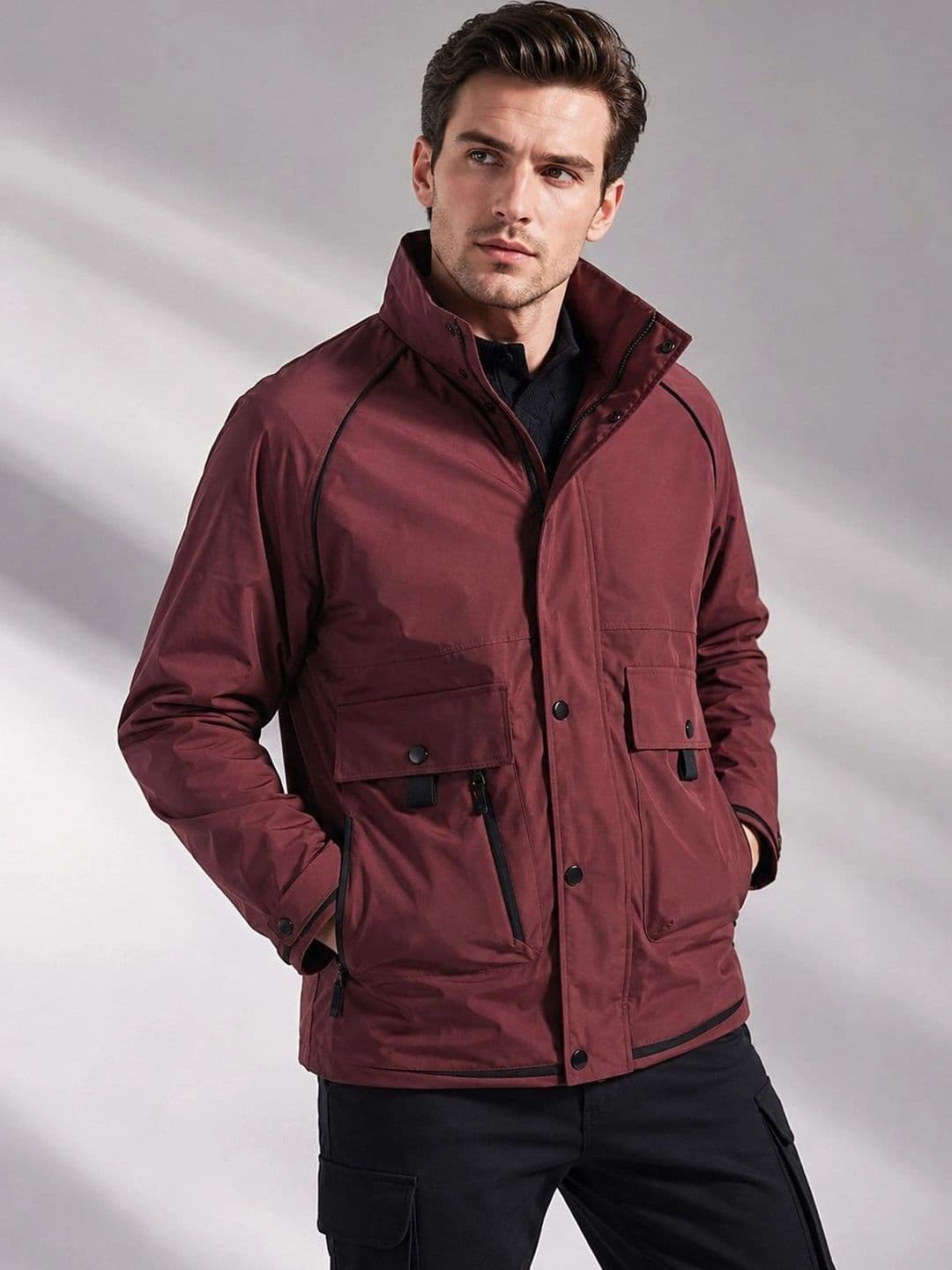 FARYRA Men Open Front Jacket - view 1