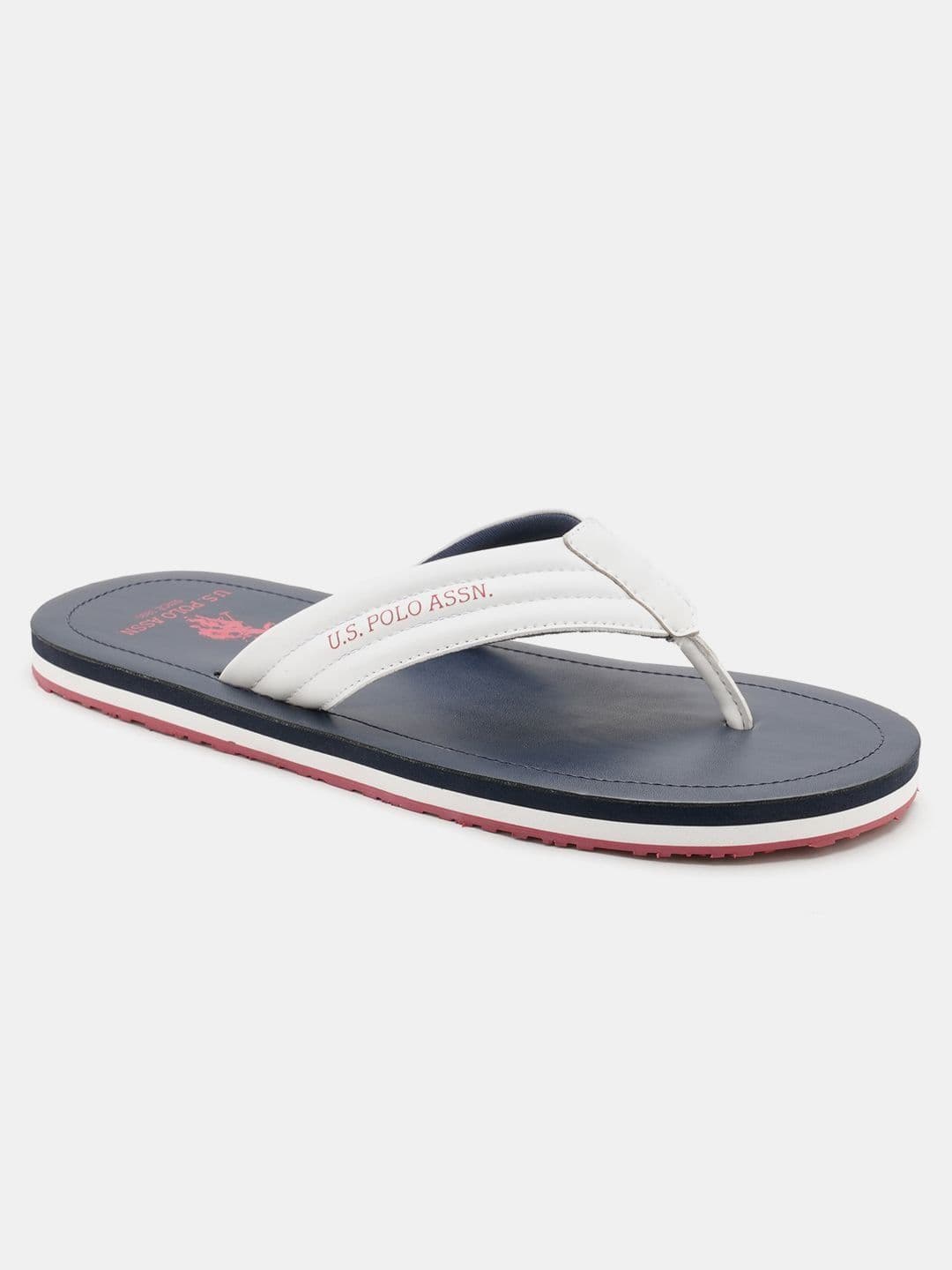 U.S. Polo Assn. Men Colourblocked Thong Flip-Flops - view 1