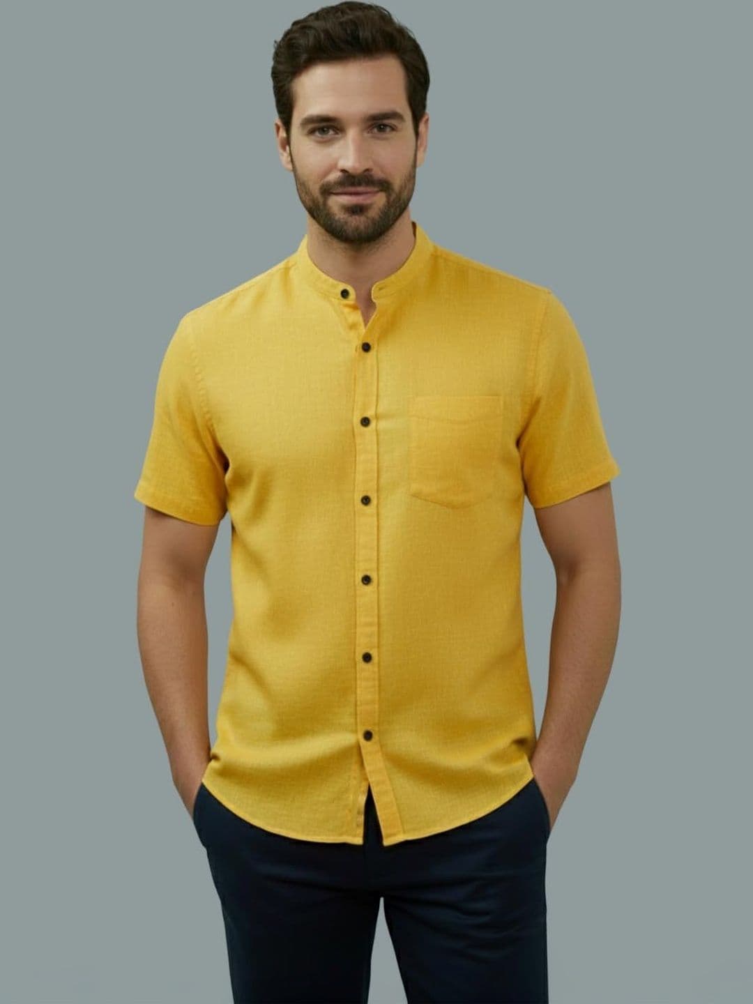 BULL FIRE Men Smart Slim Fit Casual Shirt - view 1