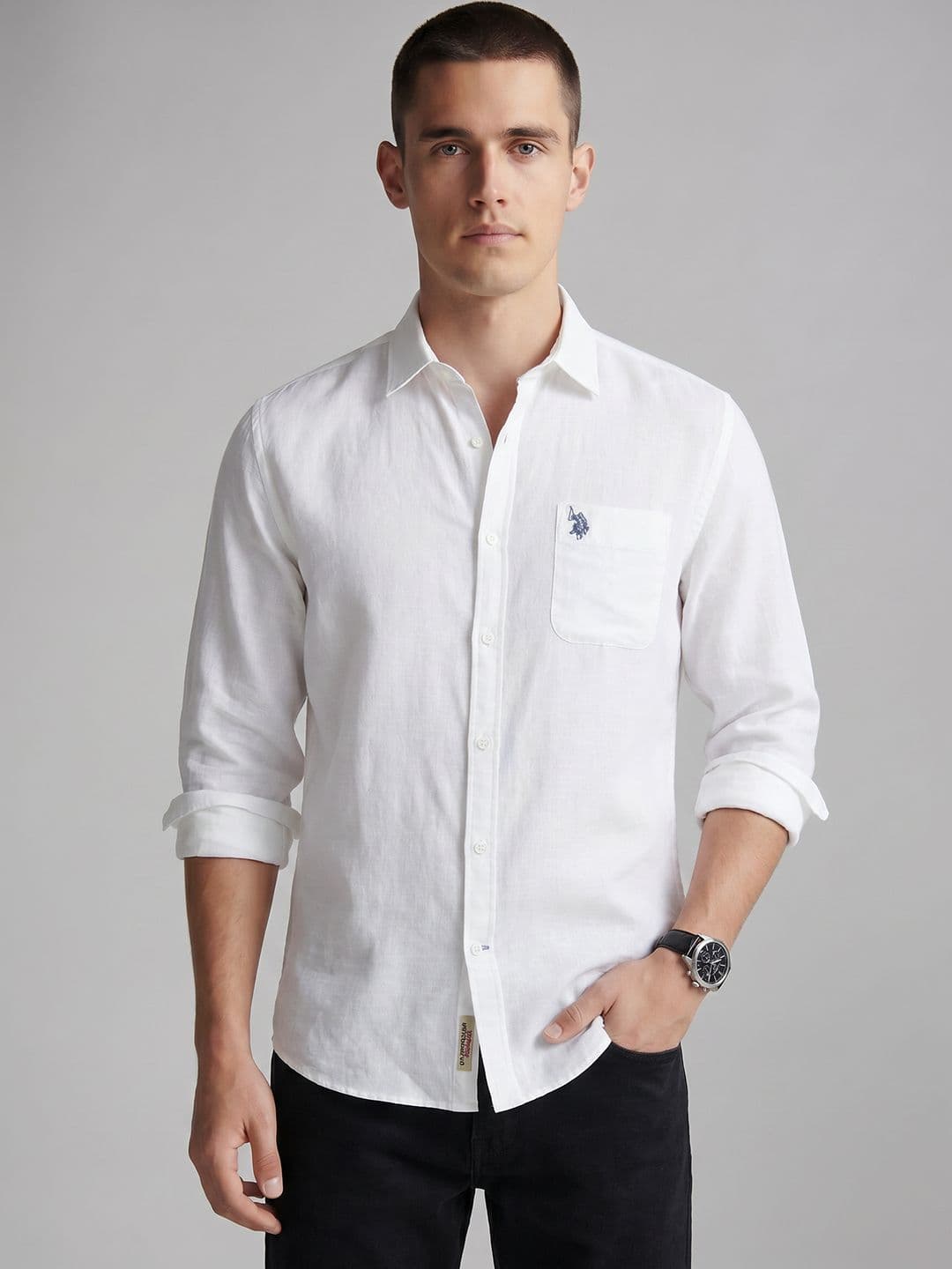 U.S. Polo Assn. Denim Co. Pure Cotton Casual Shirt - view 1