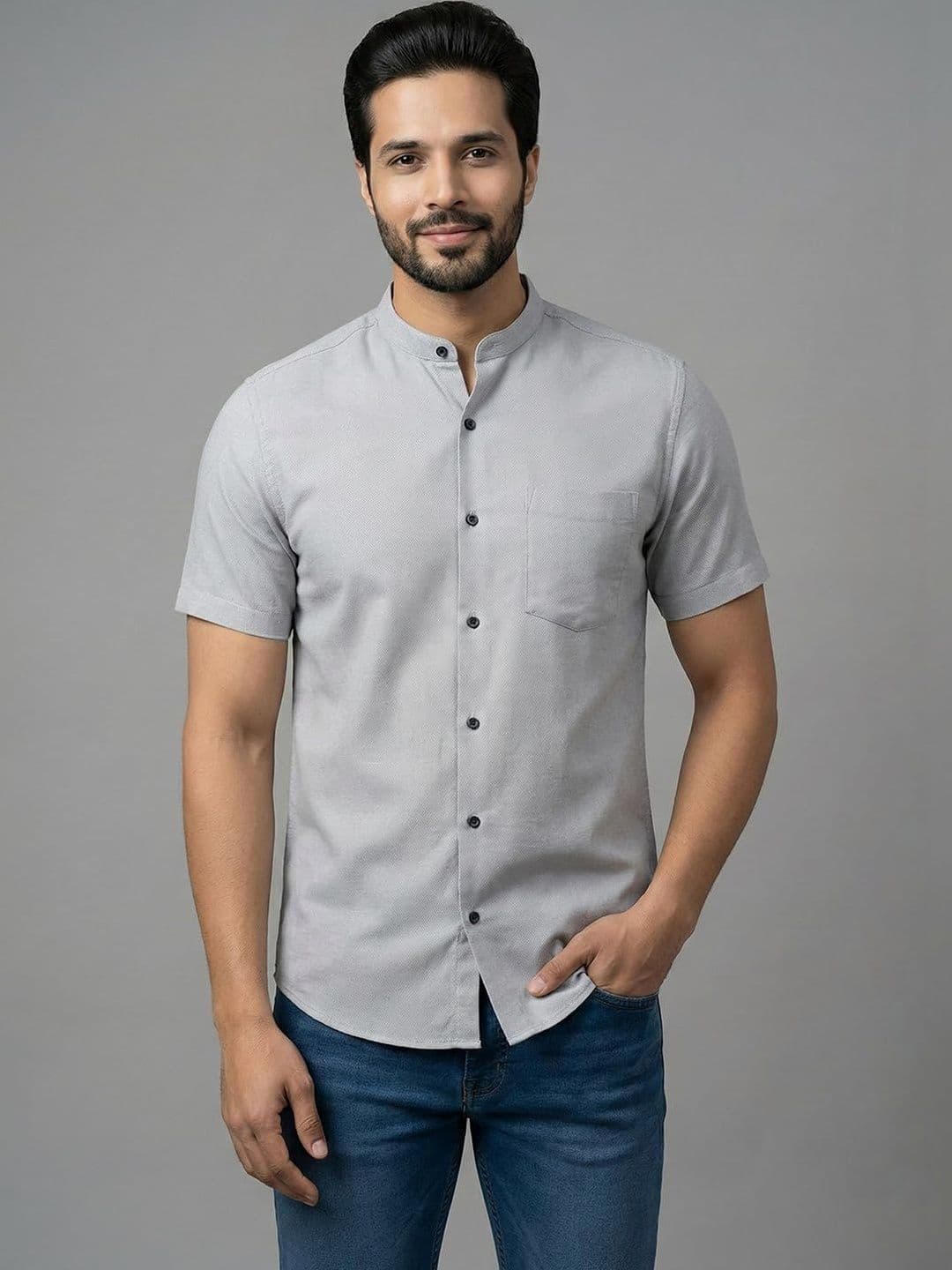 BULL FIRE Men Smart Slim Fit Casual Shirt - view 1