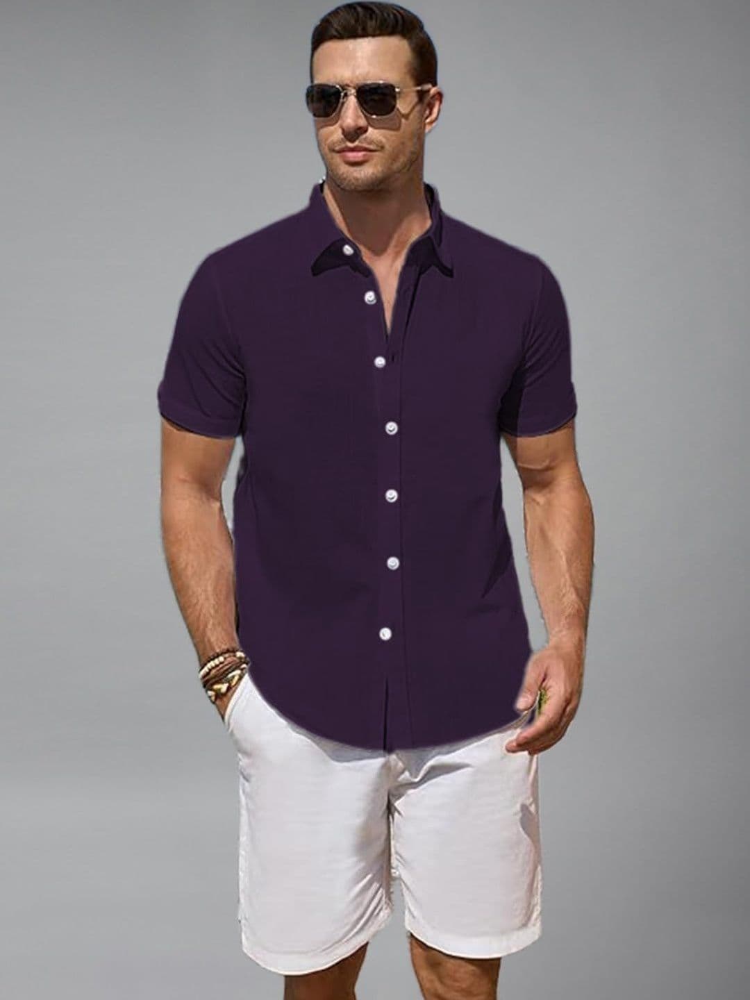 BULL FIRE Men Smart Slim Fit Casual Shirt - view 1