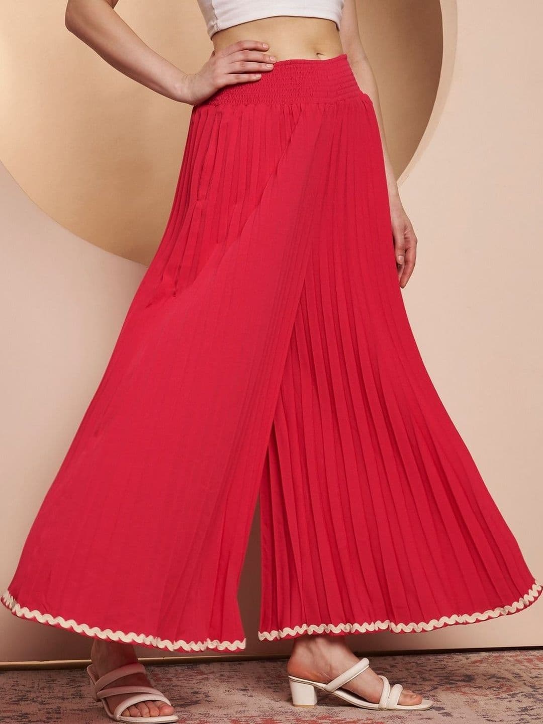 ZWERLON Women Flared Palazzos - view 1