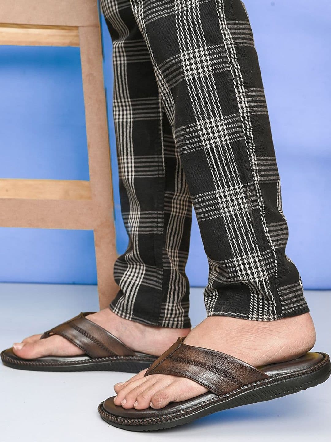 Killer Men Leather Comfort Sandals - view 1