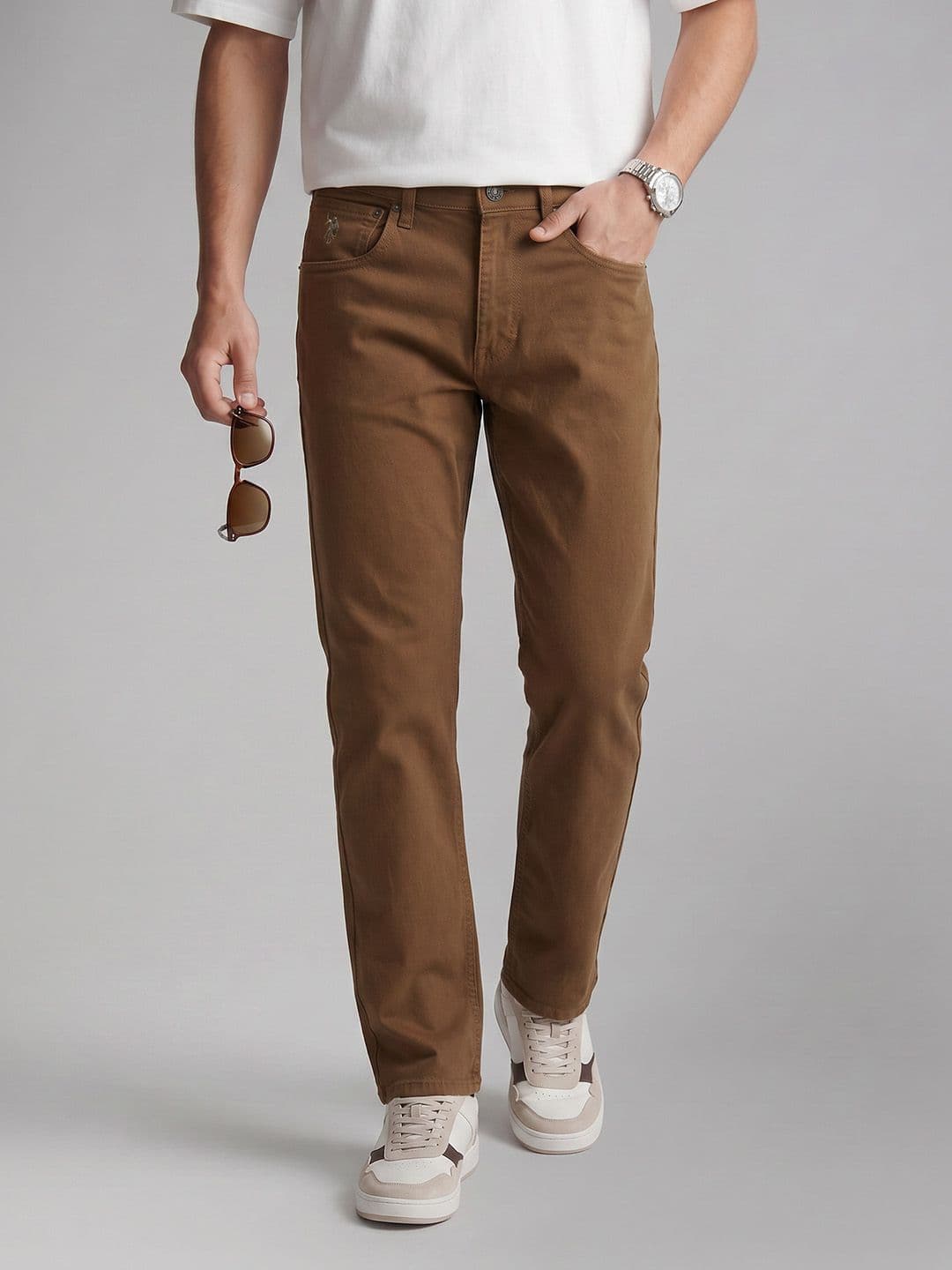 U.S. Polo Assn. Denim Co. Men Harold Slim Fit Stretchable Jeans - view 1
