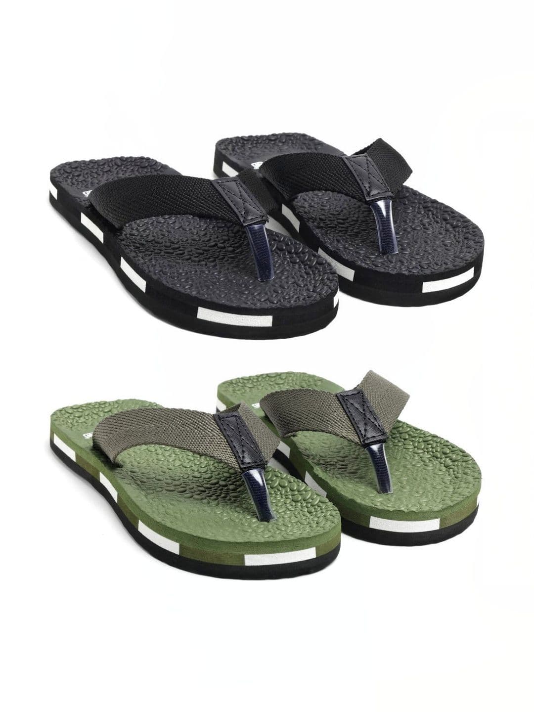 PKKART Set Of 2 Men Thong Flip-Flops - view 1