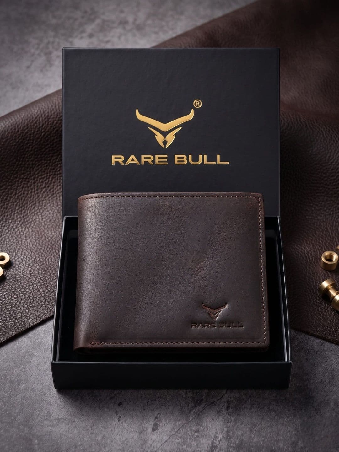 RARE BULL Men Leather Wallets - view 1
