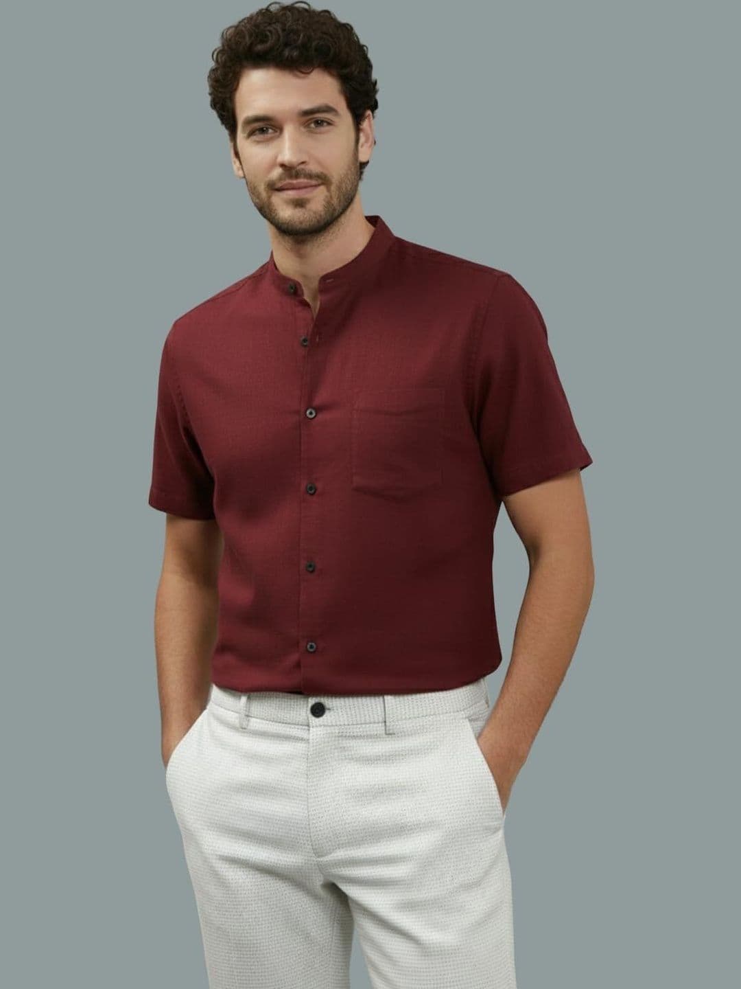 BULL FIRE Men Smart Slim Fit Casual Shirt - view 1
