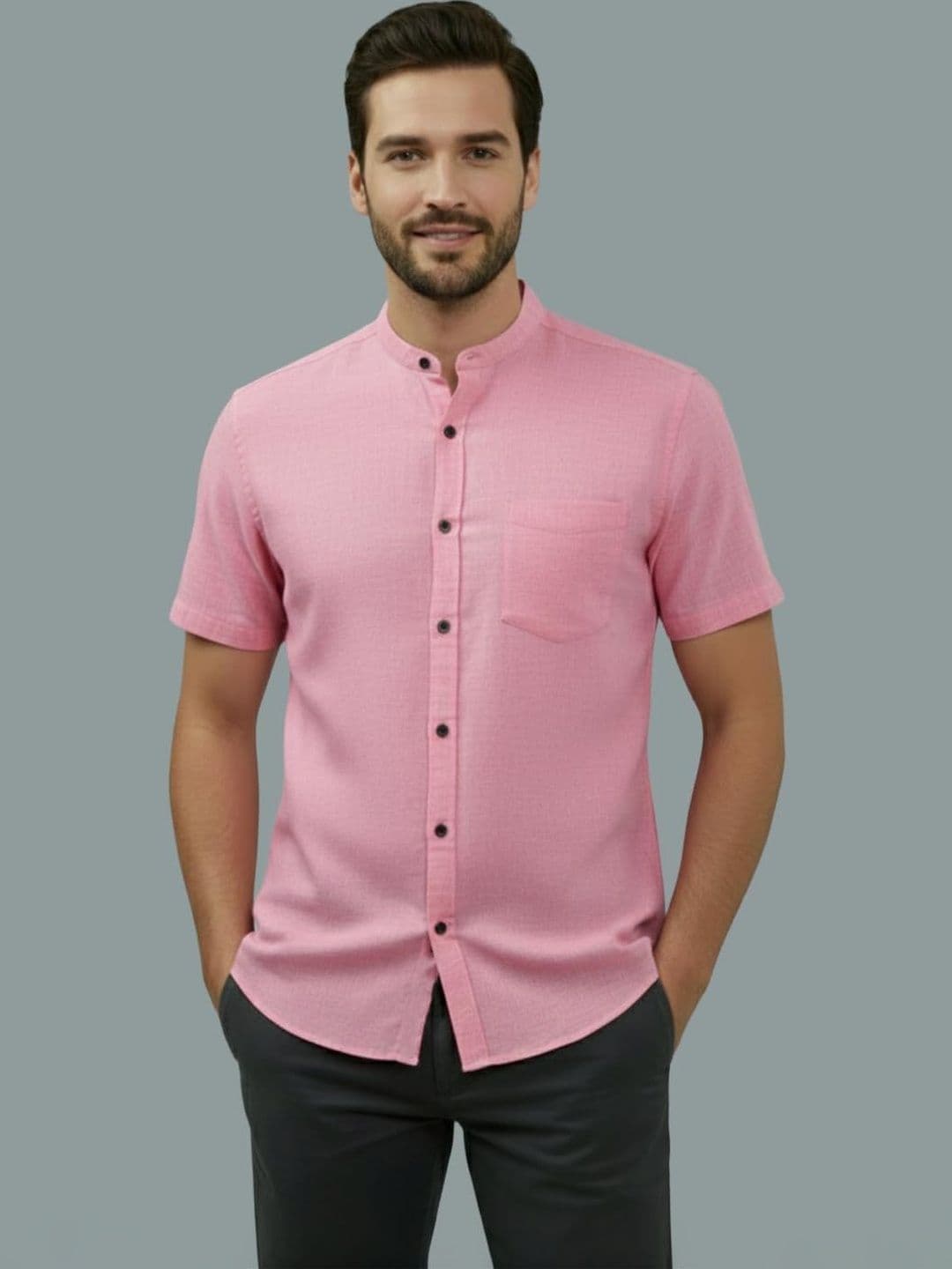 BULL FIRE Men Smart Slim Fit Casual Shirt - view 1
