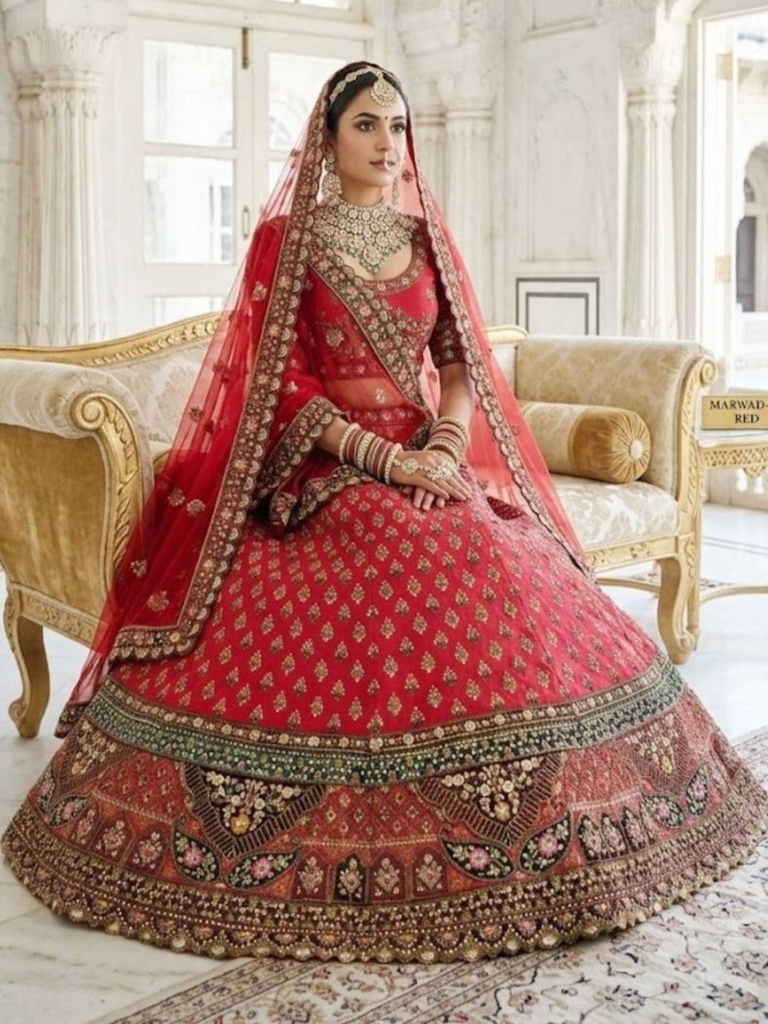 JIYANA WOMENS CHOICE Embellished Semi-Stitched Lehenga & Unstitched Blouse With Dupatta - view 1