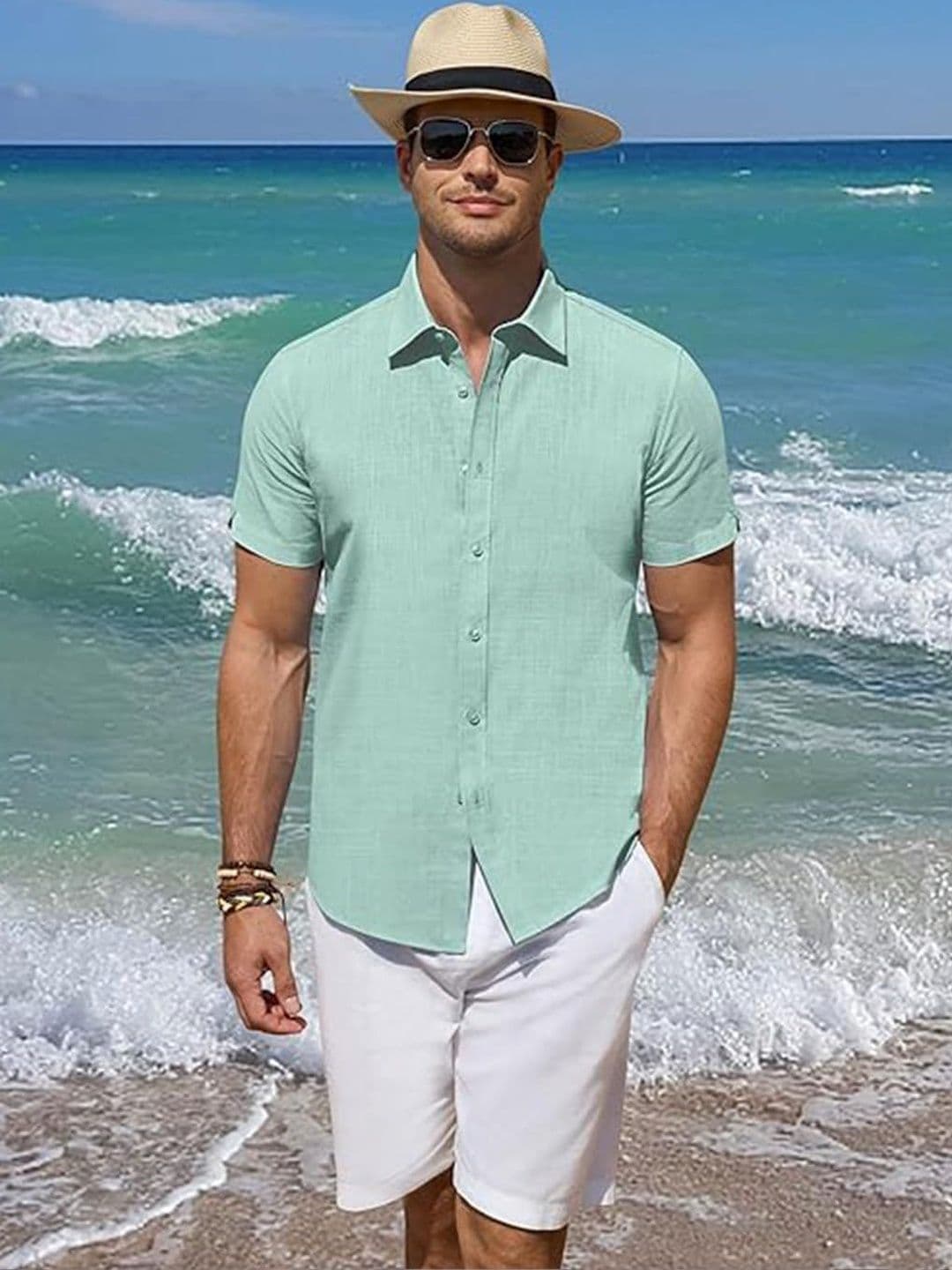 BULL FIRE Men Smart Slim Fit Casual Shirt - view 1