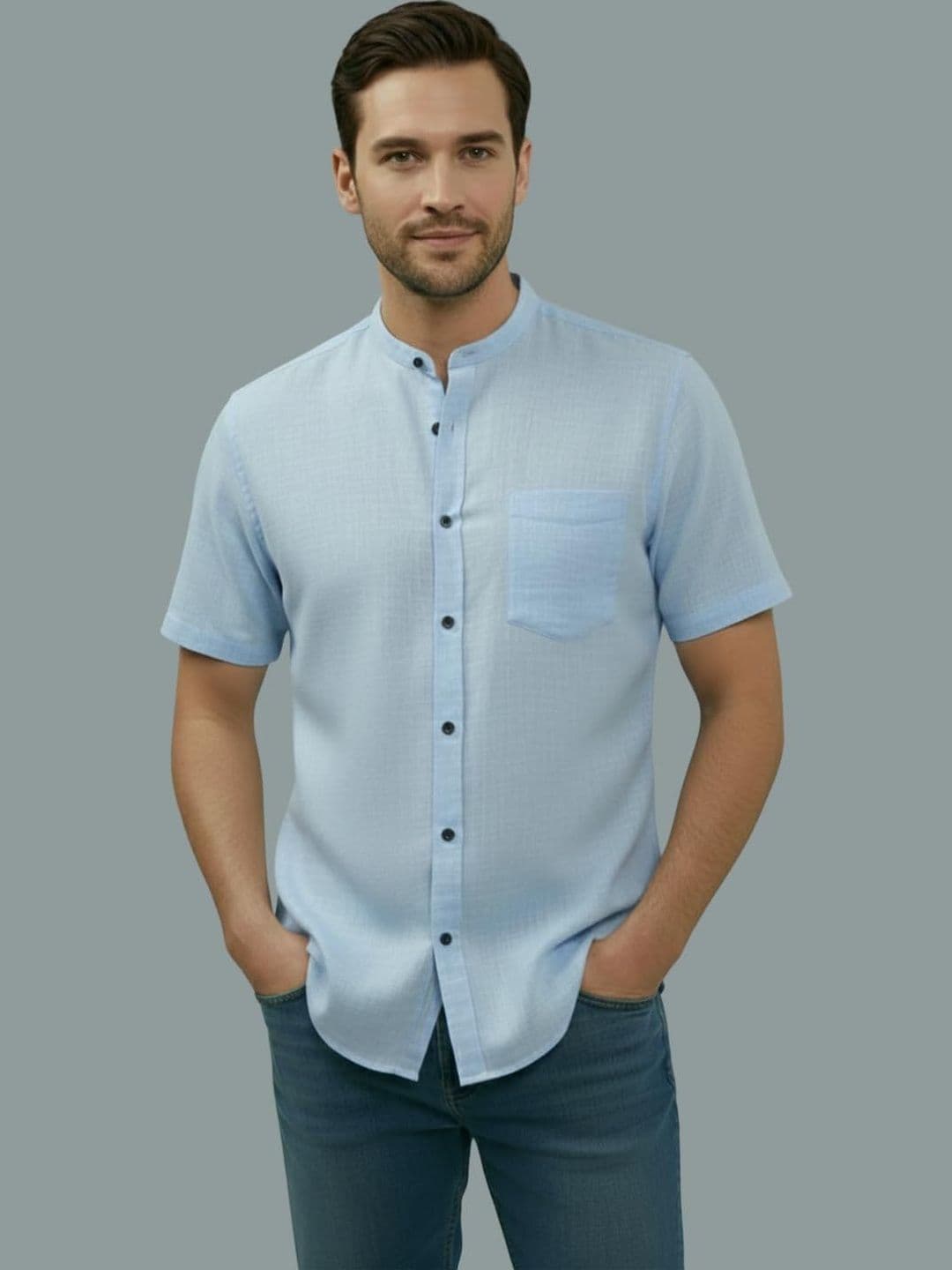 BULL FIRE Men Smart Slim Fit Casual Shirt - view 1