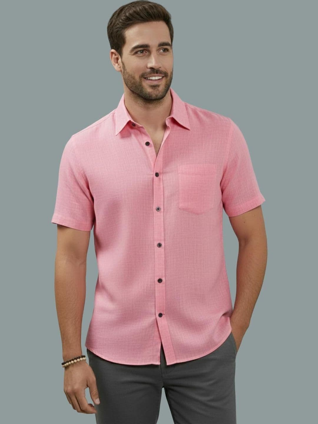 BULL FIRE Men Smart Slim Fit Casual Shirt - view 1