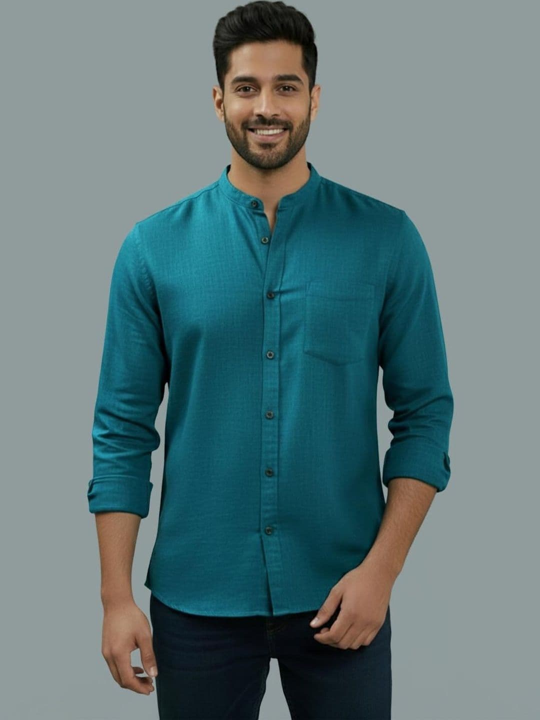 BULL FIRE Men Smart Slim Fit Casual Shirt - view 1