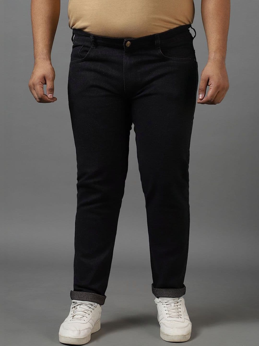Urbano Plus Men Regular Fit Mid-Rise Stretchable Jeans - view 1