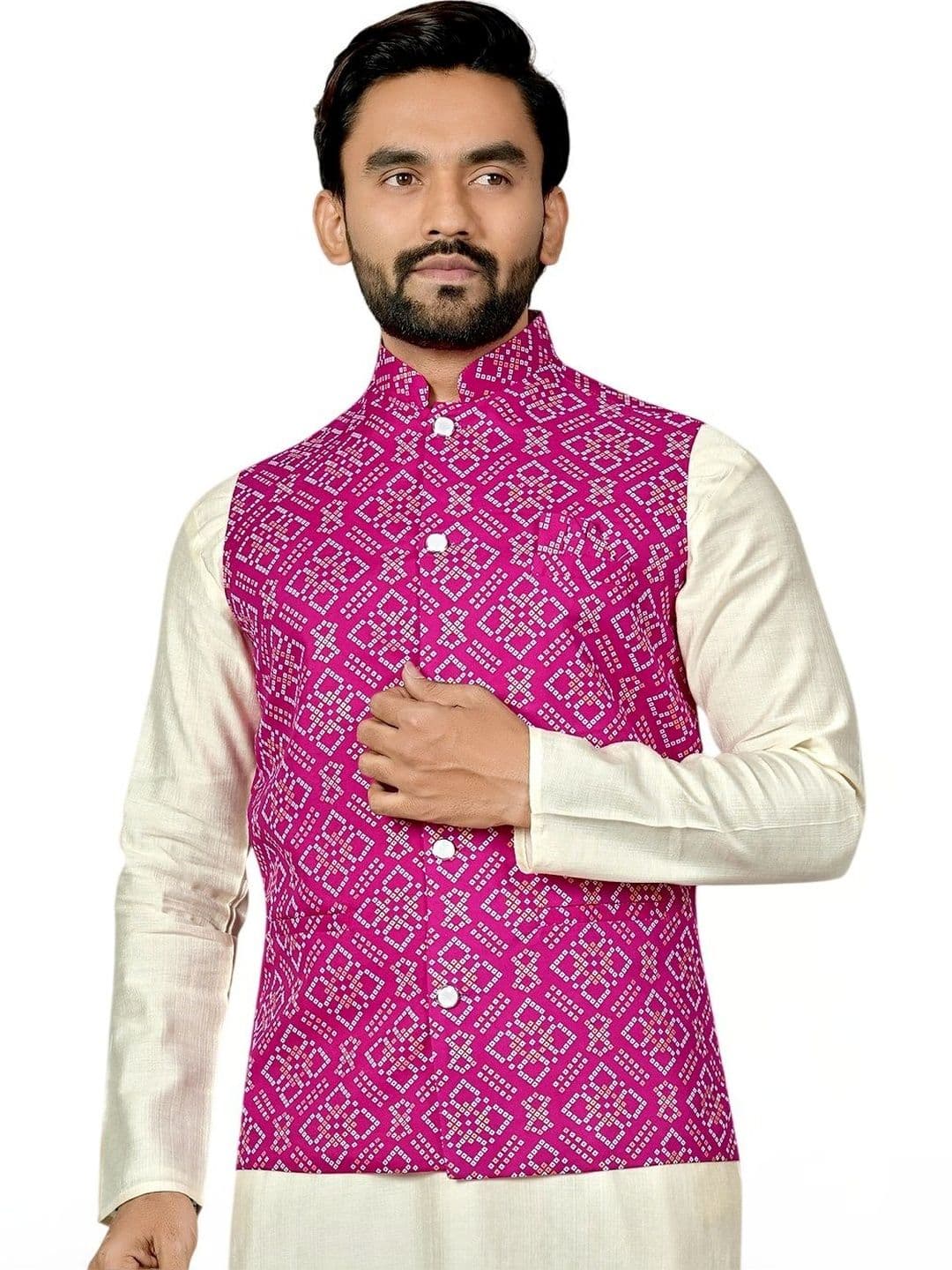 ELYXAROSE Men Open Front Jacket - view 1