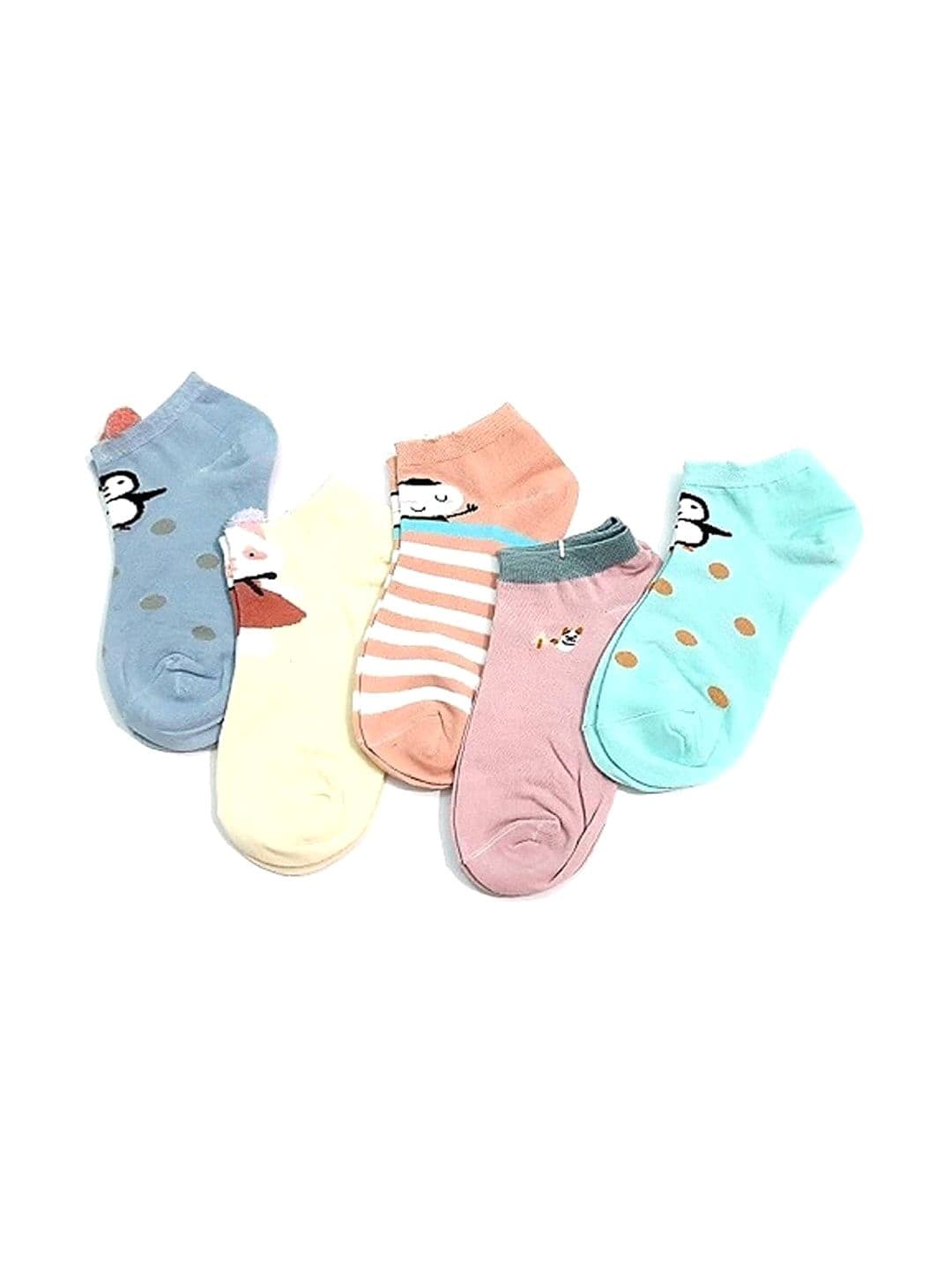Faton Unisex Patterned Ankle Length Socks - view 1