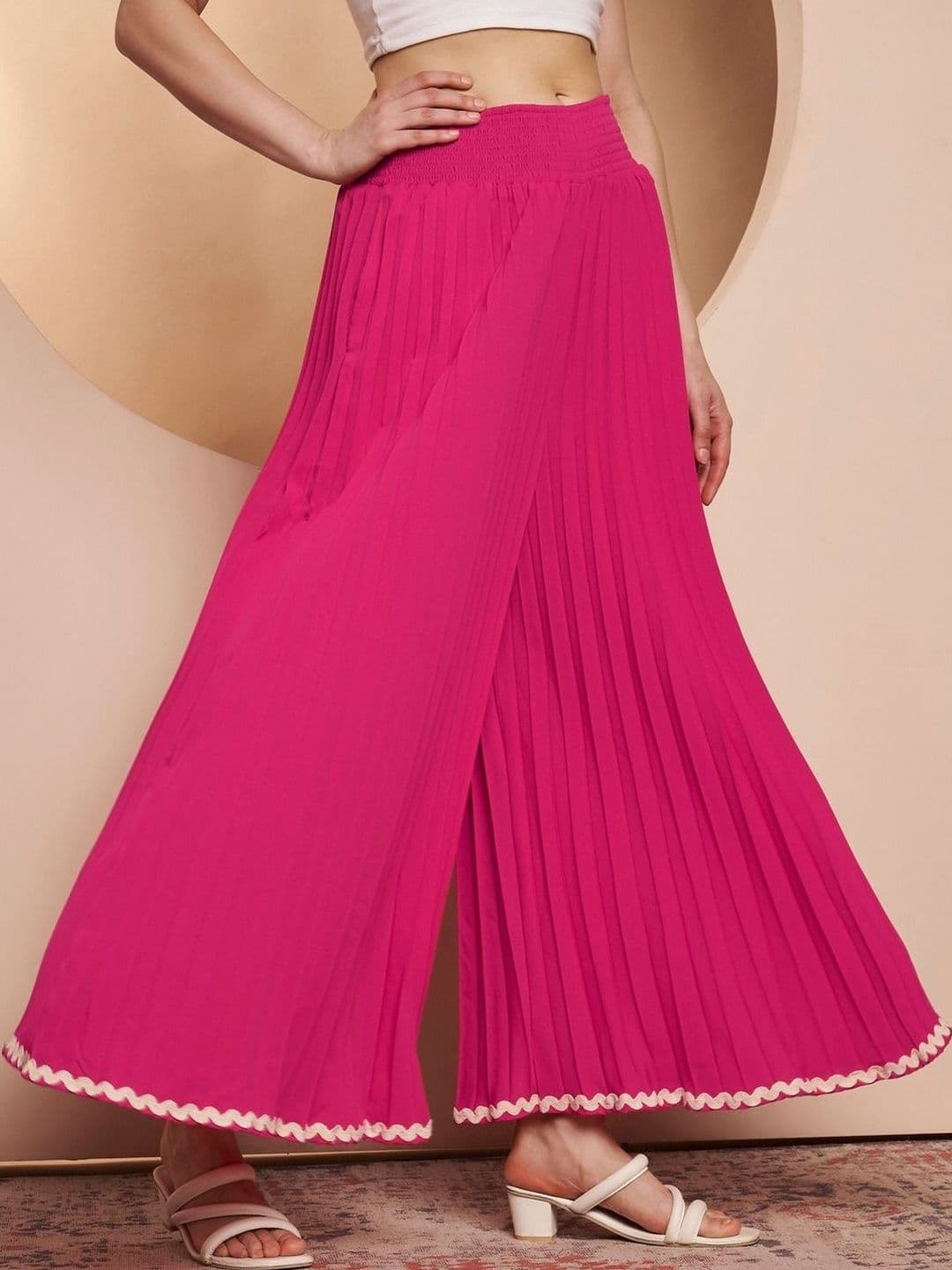 ZWERLON Women Flared Palazzos - view 1