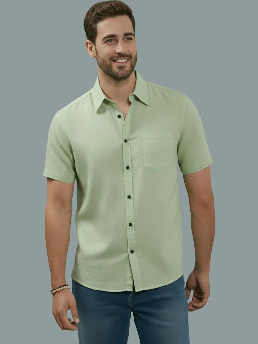 BULL FIRE Men Smart Slim Fit Casual Shirt - view 1