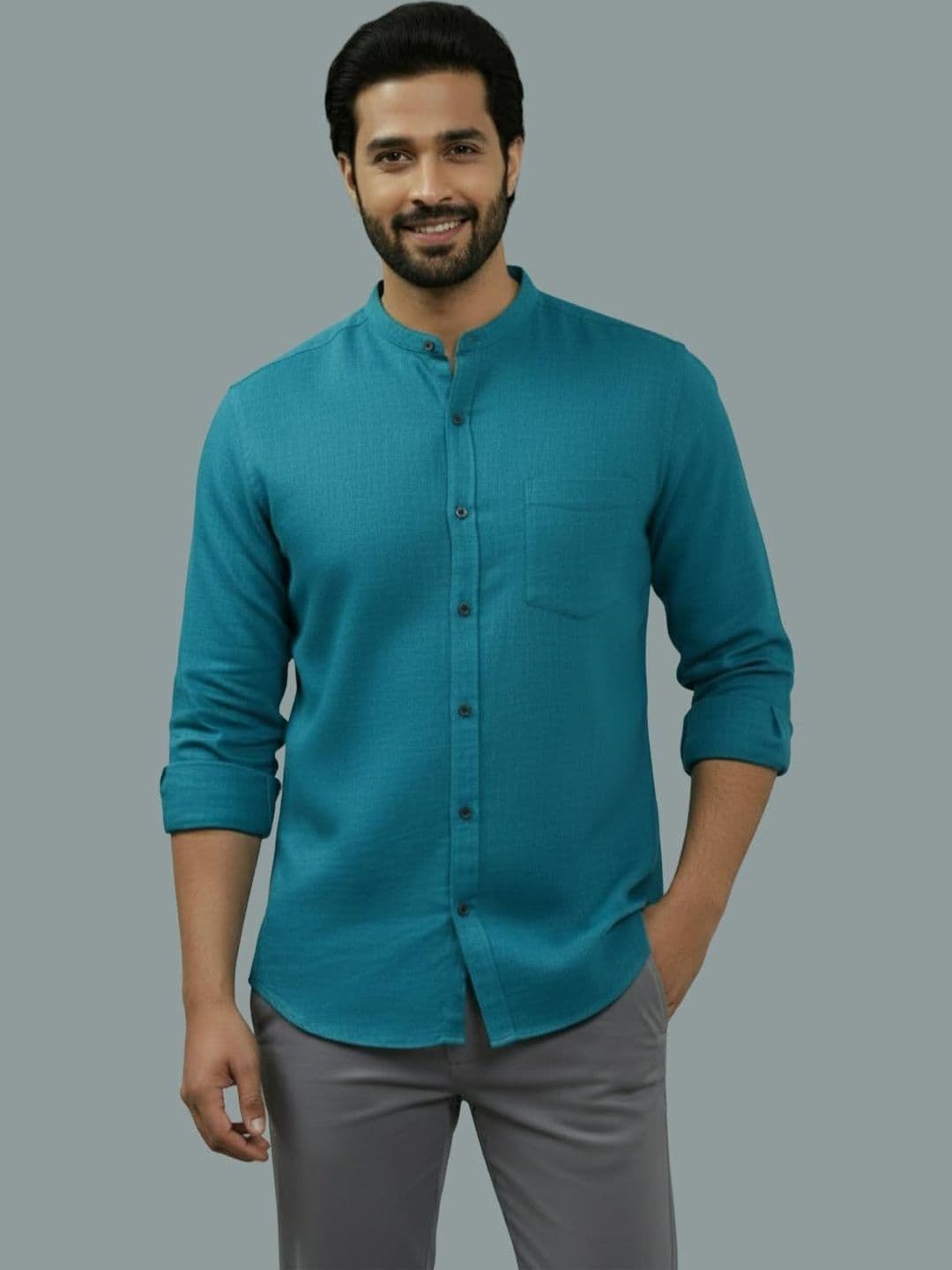 BULL FIRE Men Smart Slim Fit Casual Shirt - view 1