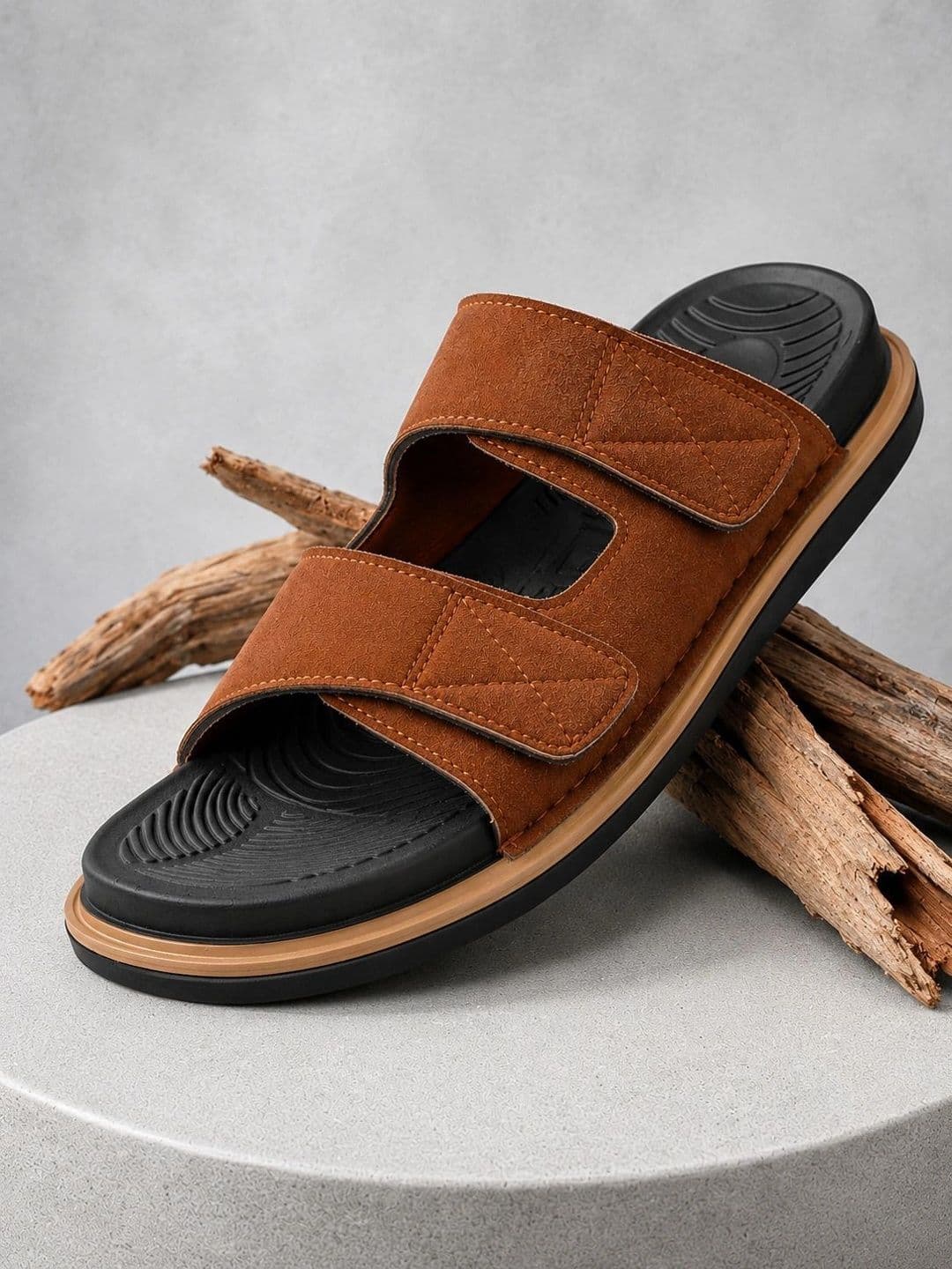 SERVER Men Suede Comfort Sandals - view 1