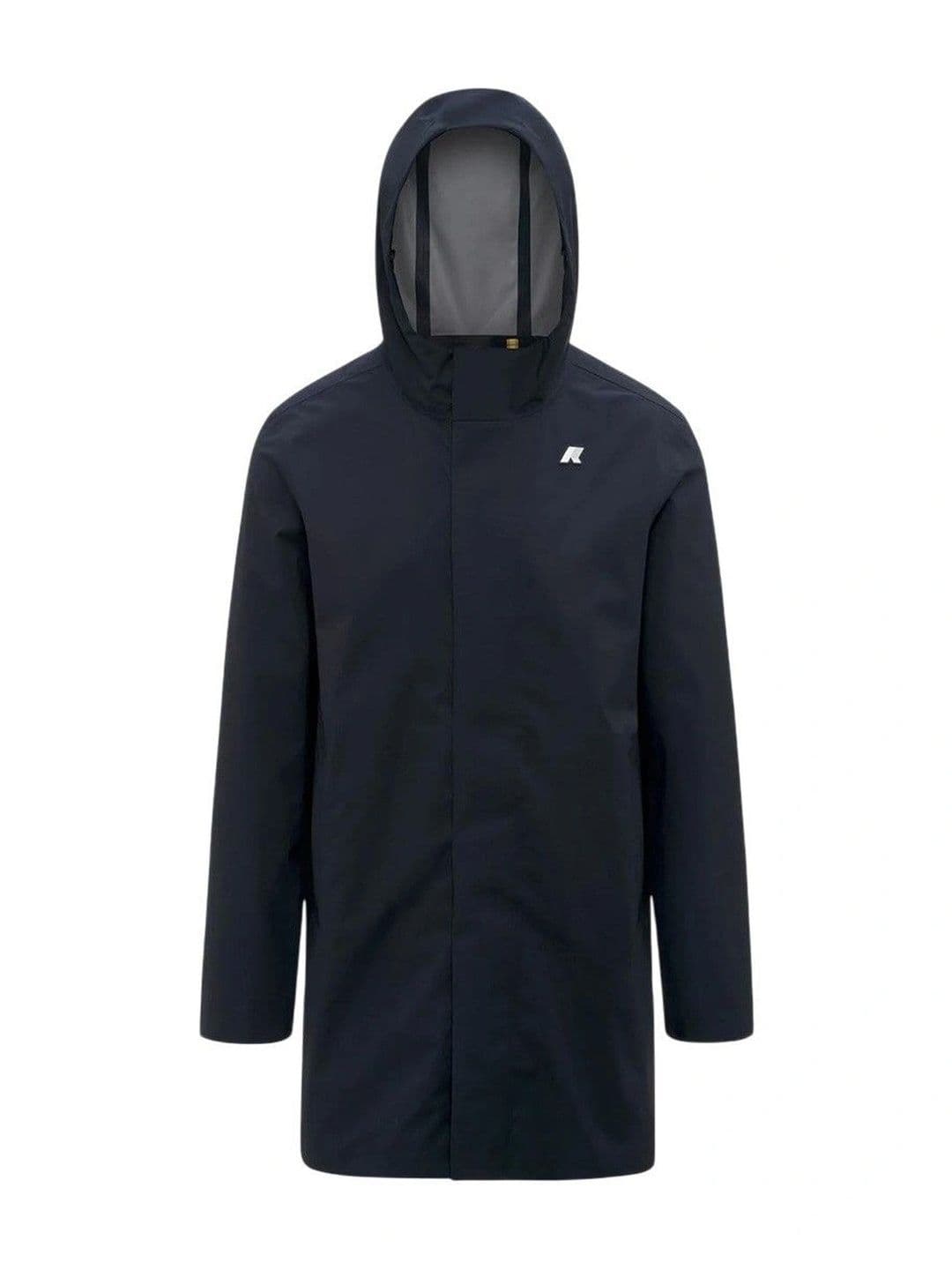 K-Way Navy Blue Hood Parka Jacket - view 1