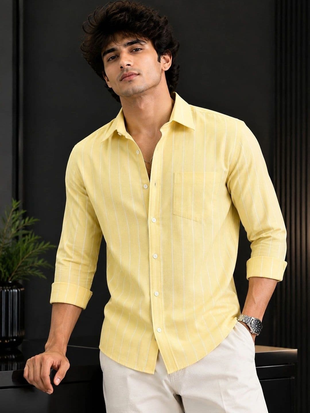 Roadster Men Striped Casual Shirt - view 1