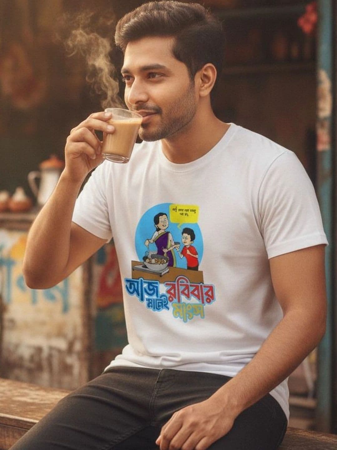BTIFF Men Printed T-shirt - view 1