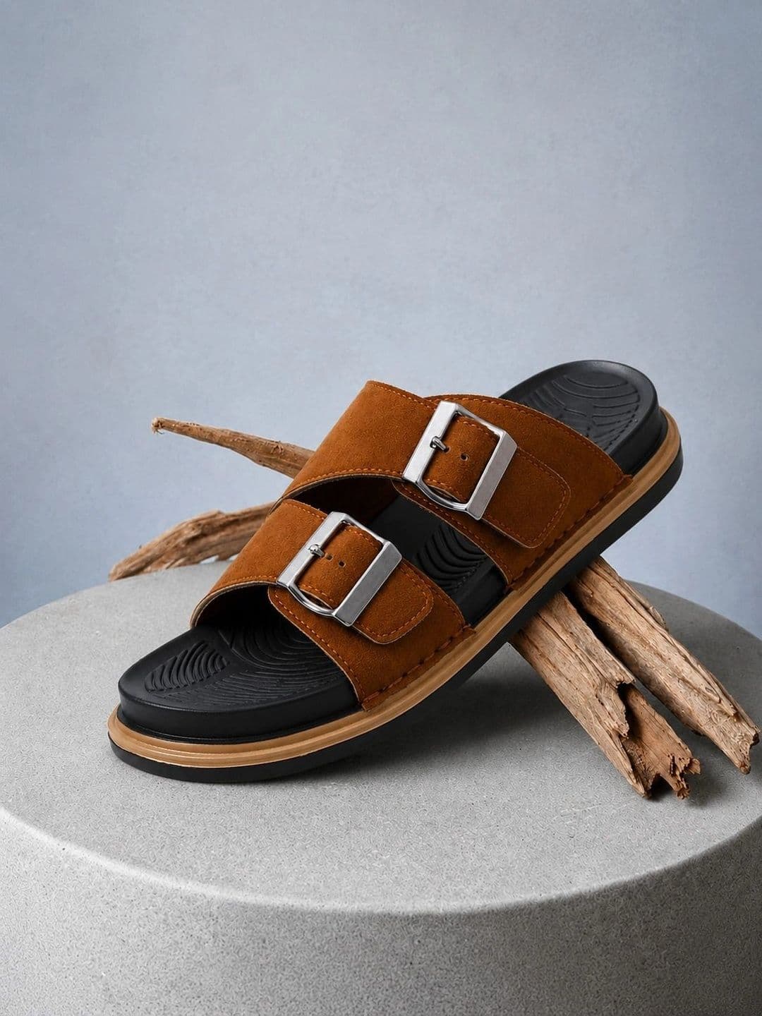 SERVER Men Suede Comfort Sandals - view 1