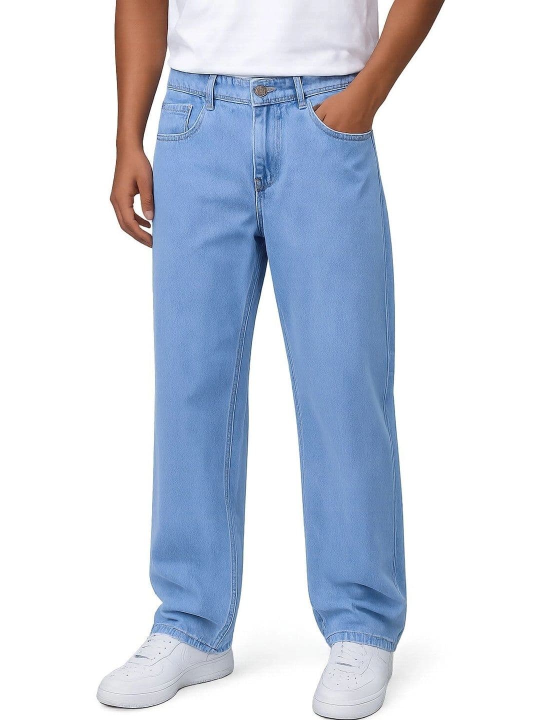 R.Code by The Roadster Life Co. Men Comfort Straight Fit Mid-Rise Jeans - view 1