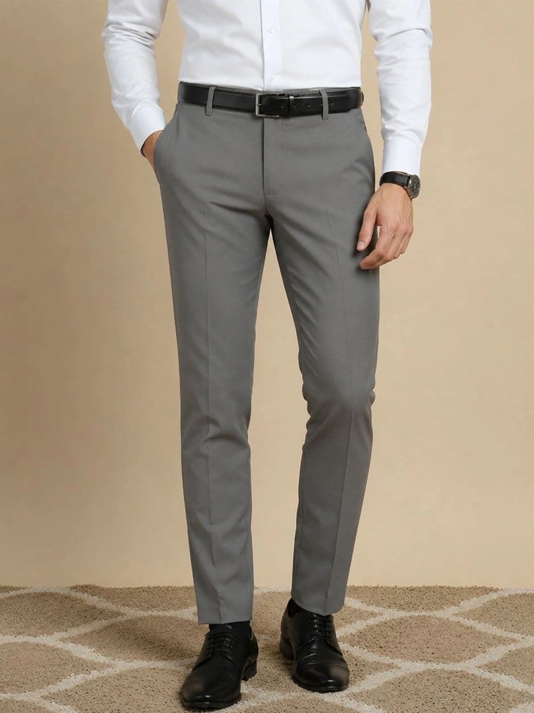 XENOR Men Pleated Trousers - view 1