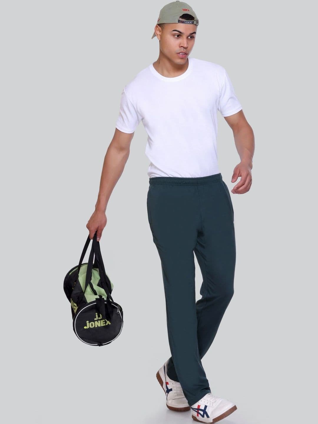 Bilbury Men Regular Fit Brand Logo Training Track Pants - view 1