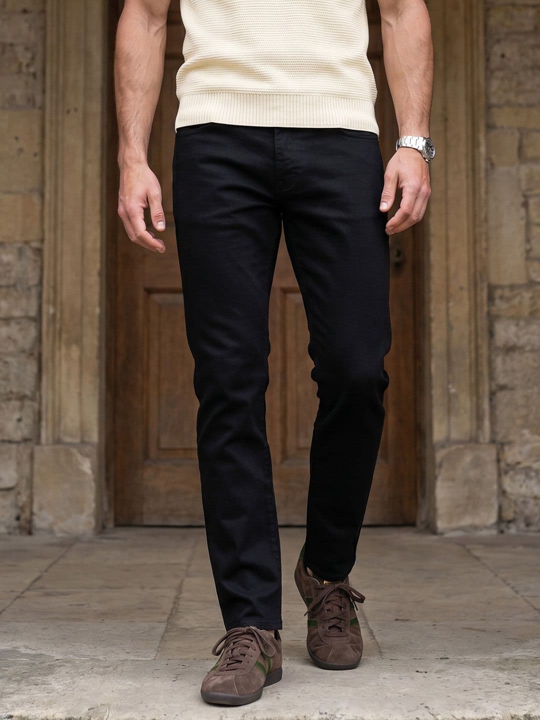 French Connection Men Slim Fit Mid-Rise Stretchable Jeans - view 1